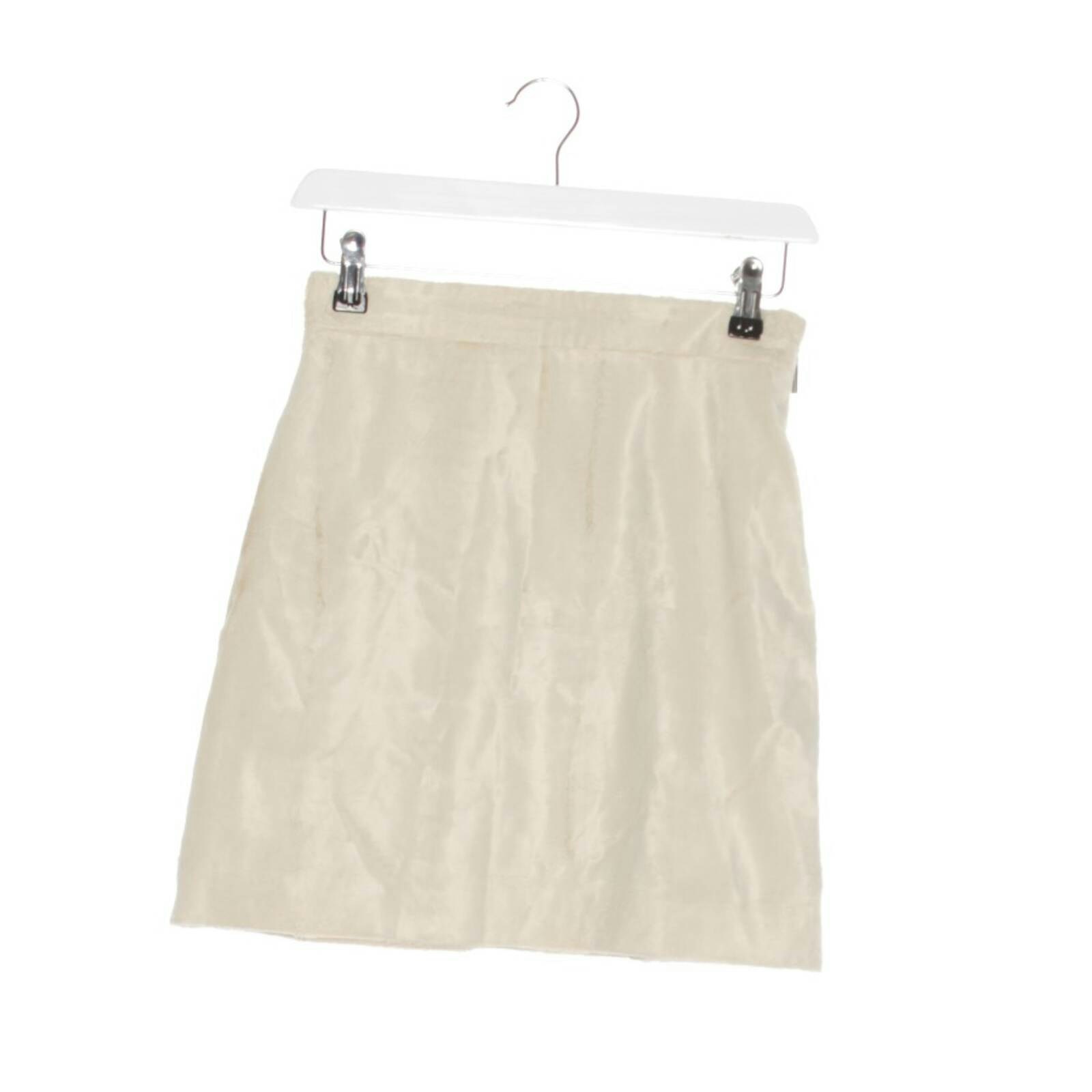 Image 1 of Skirt 34 Cream in color White | Vite EnVogue