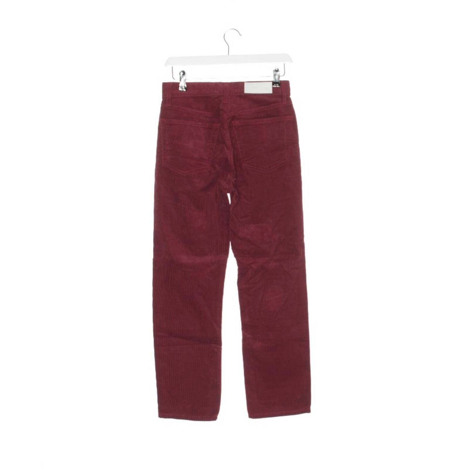 Image 2 of Pants W25 Bordeaux in color Red | Vite EnVogue