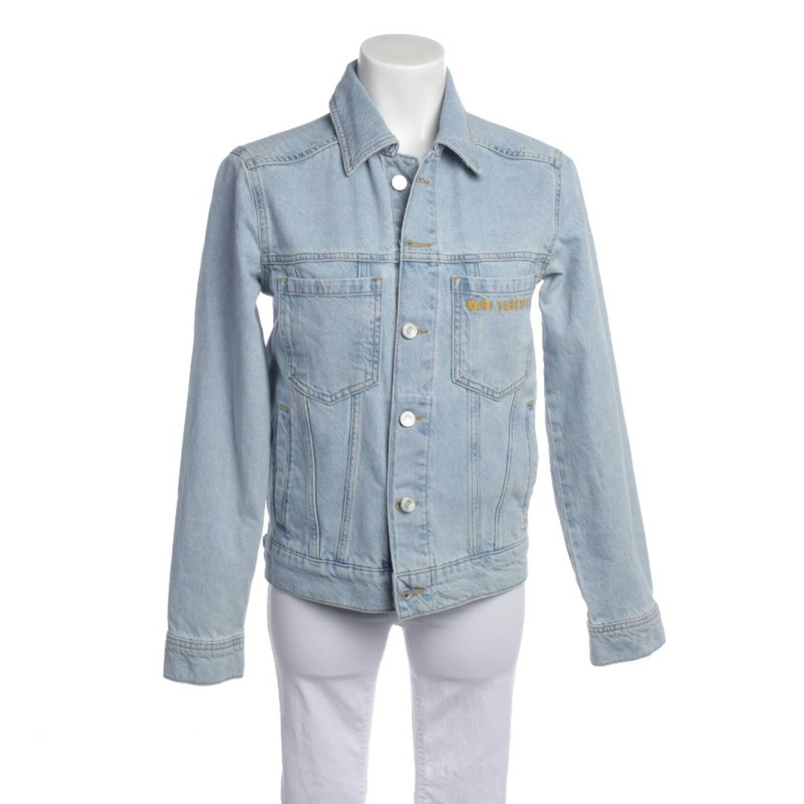 Image 1 of Denim Jacket S Blue in color Blue | Vite EnVogue