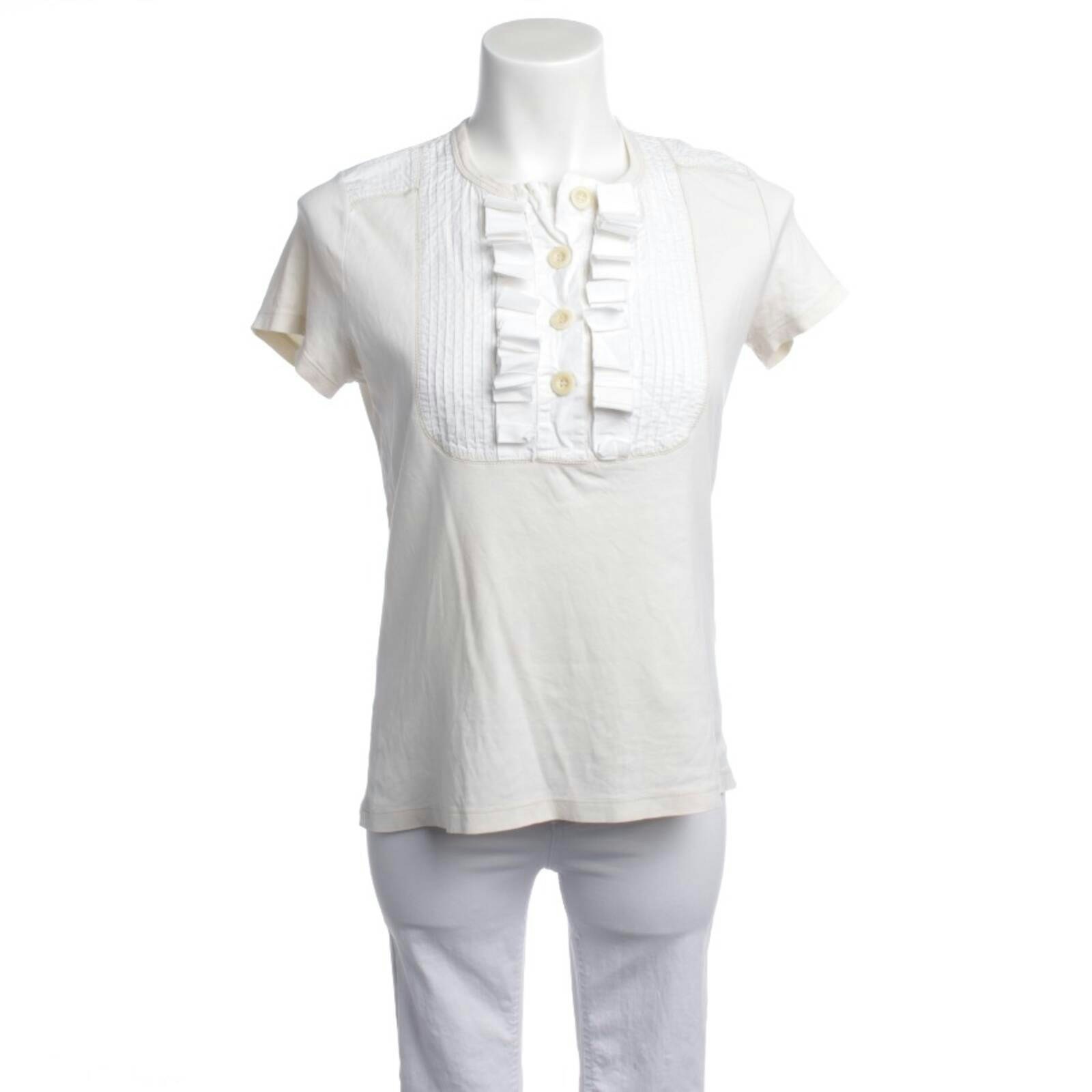 Image 1 of Shirt 36 Beige in color White | Vite EnVogue