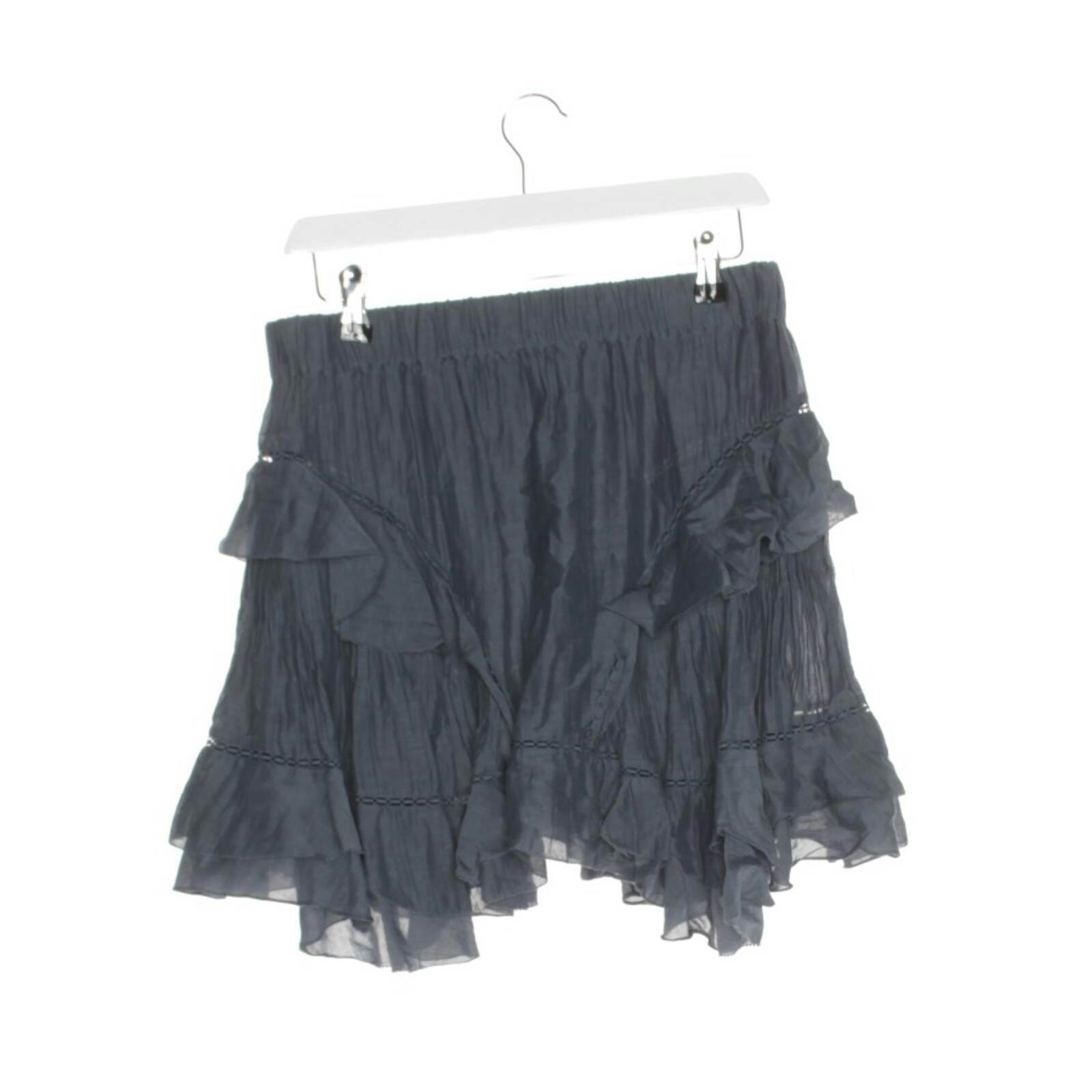 Image 2 of Skirt 38 Blue in color Blue | Vite EnVogue