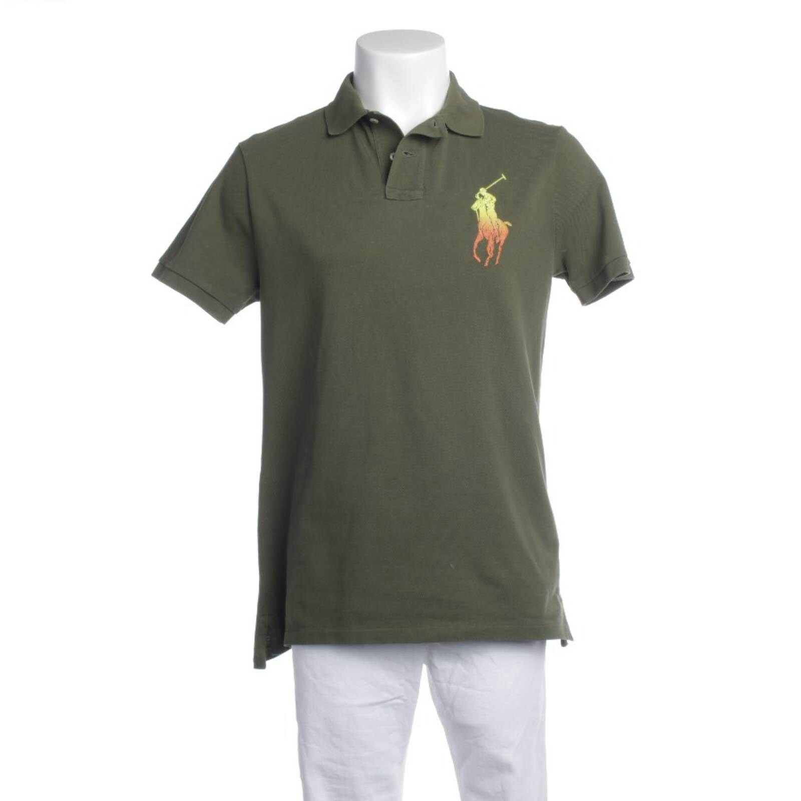 Image 1 of Polo Shirt M Green in color Green | Vite EnVogue