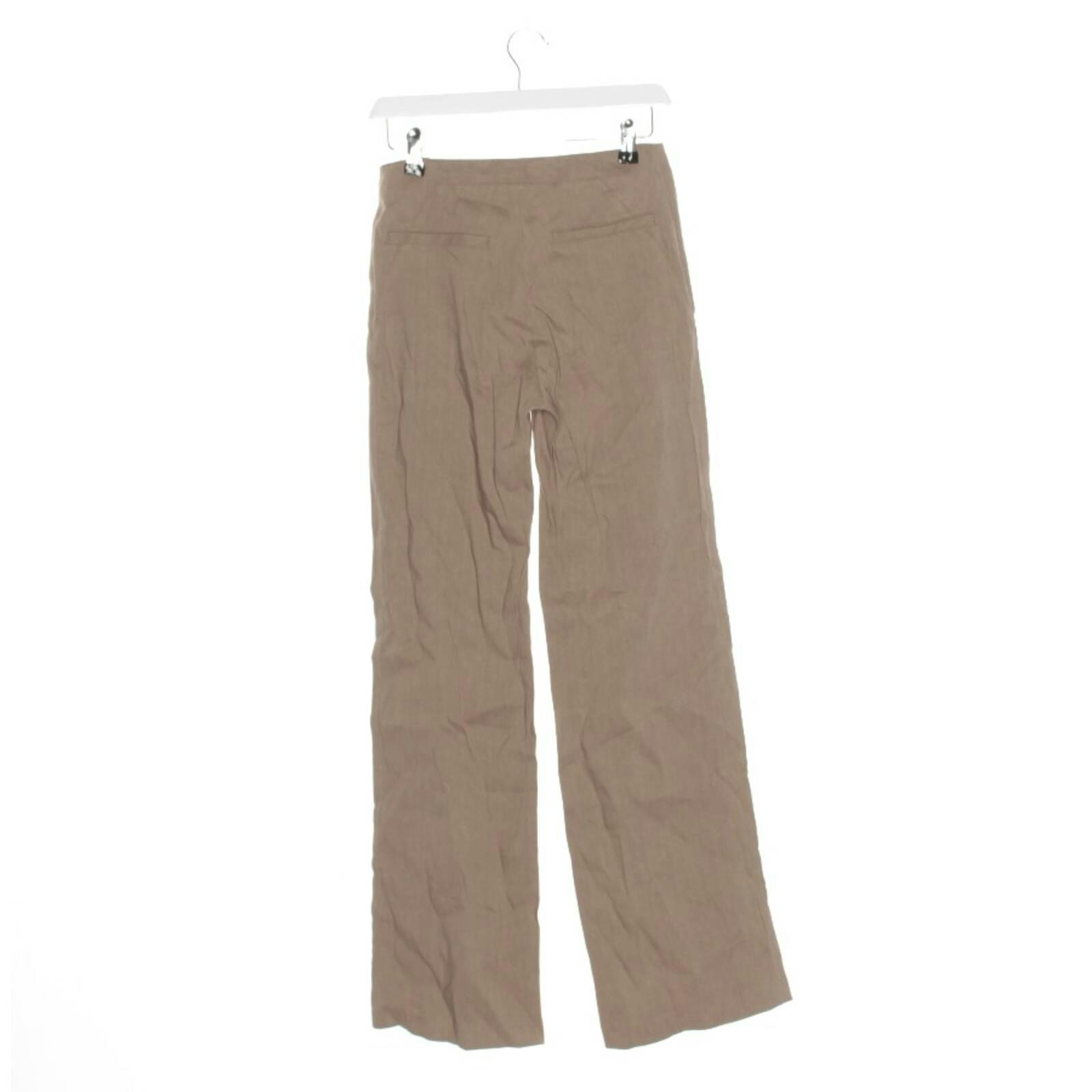 Image 2 of Pants 32 Beige in color White | Vite EnVogue