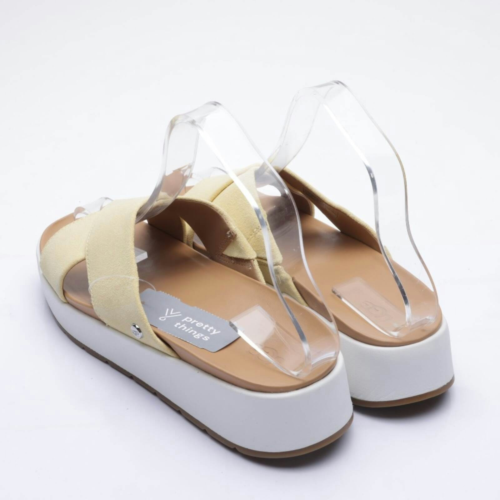 Image 2 of Platform Sandals EUR 39 Yellow in color Yellow | Vite EnVogue