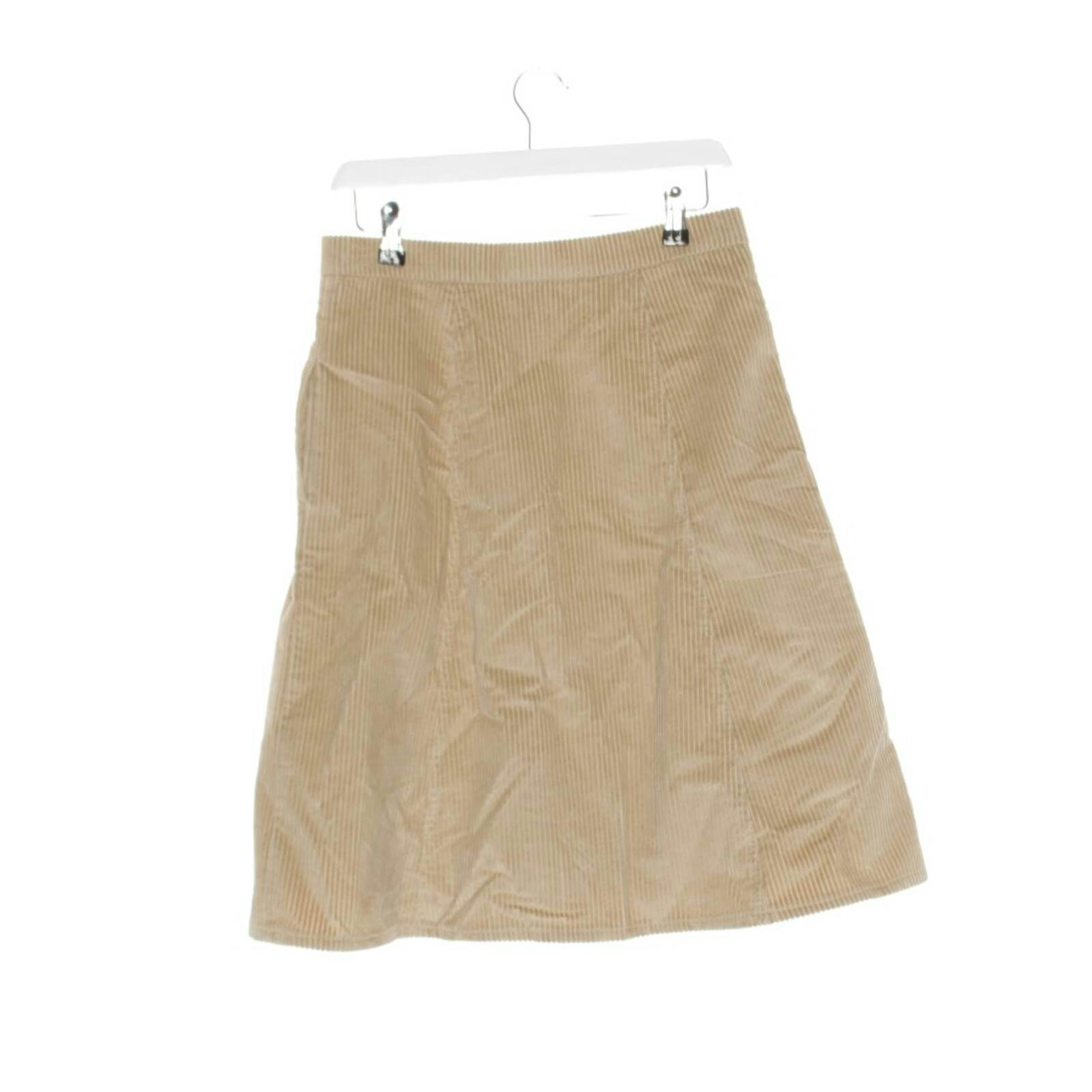 Image 2 of Skirt 36 Beige in color White | Vite EnVogue