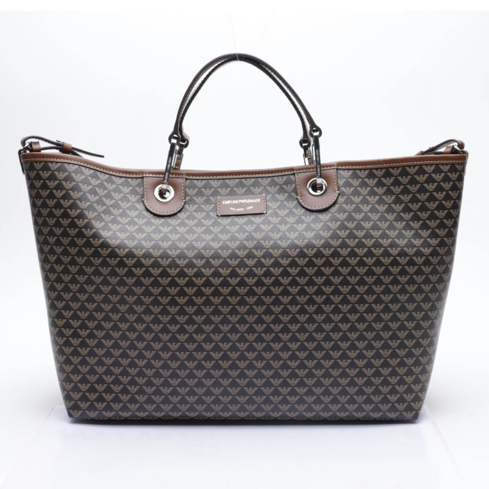 Image 1 of Shopper Bag Brown in color Brown | Vite EnVogue