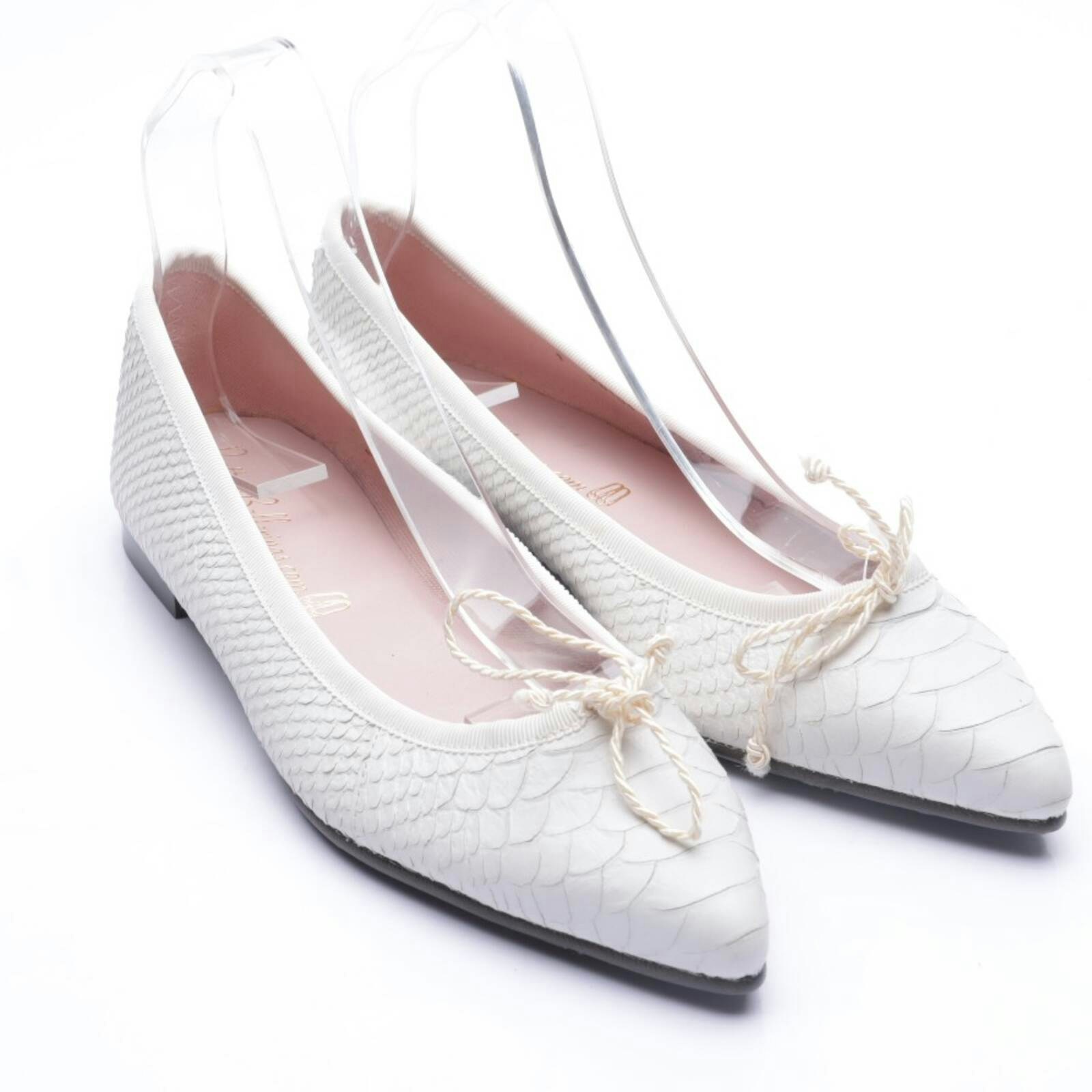 Image 1 of Ballet Flats EUR 39 White in color White | Vite EnVogue