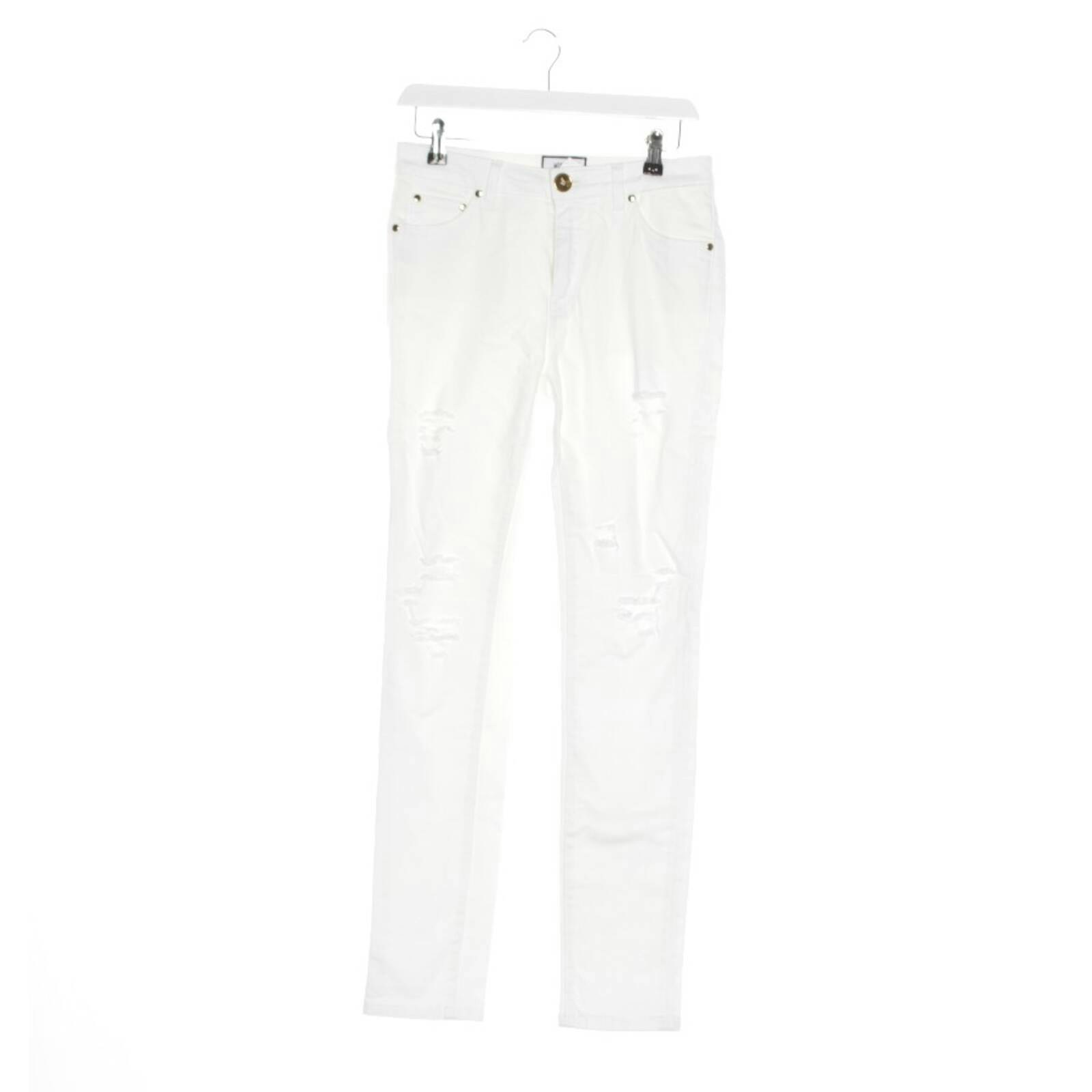 Image 1 of Straight Fit Jeans W27 White in color White | Vite EnVogue