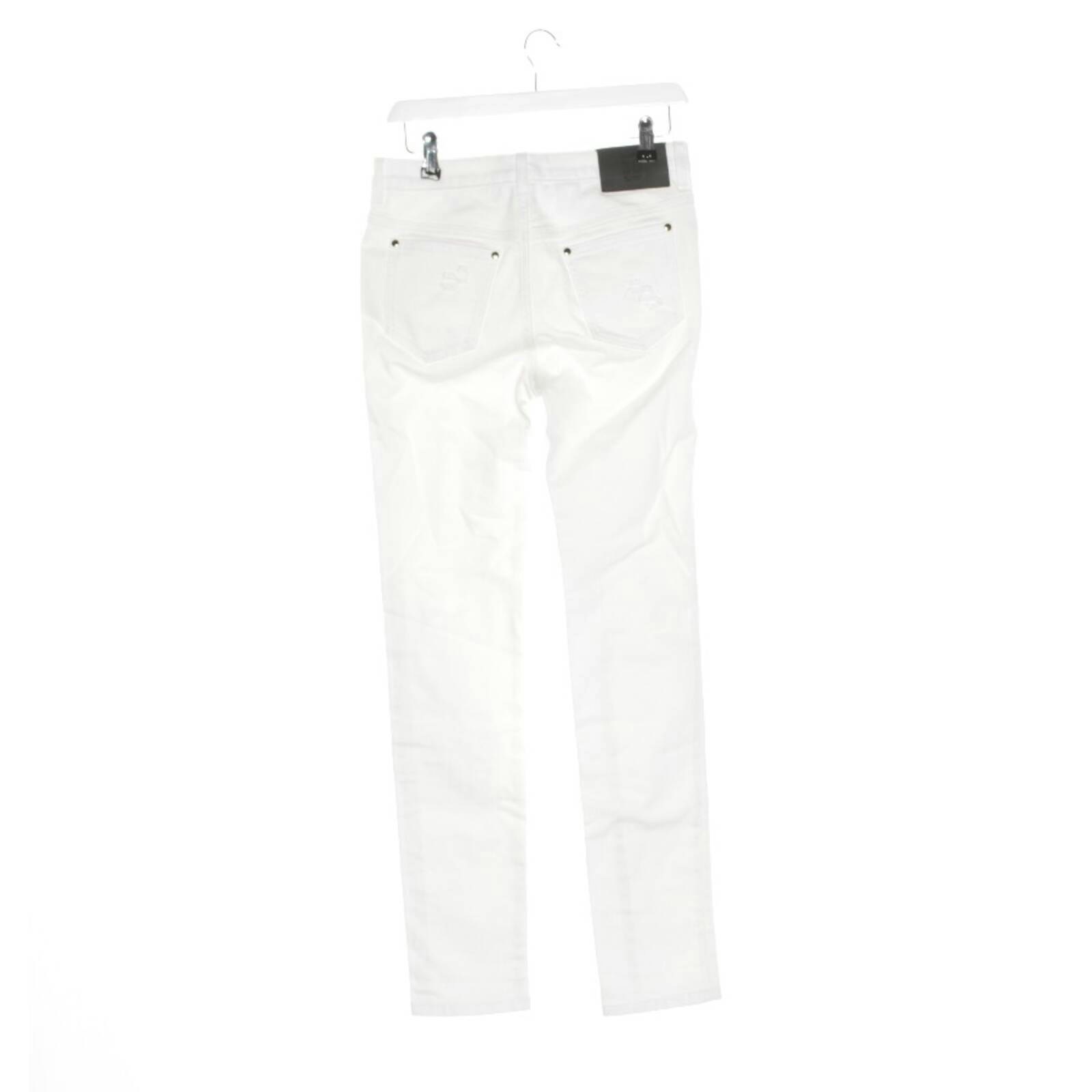 Image 2 of Straight Fit Jeans W27 White in color White | Vite EnVogue