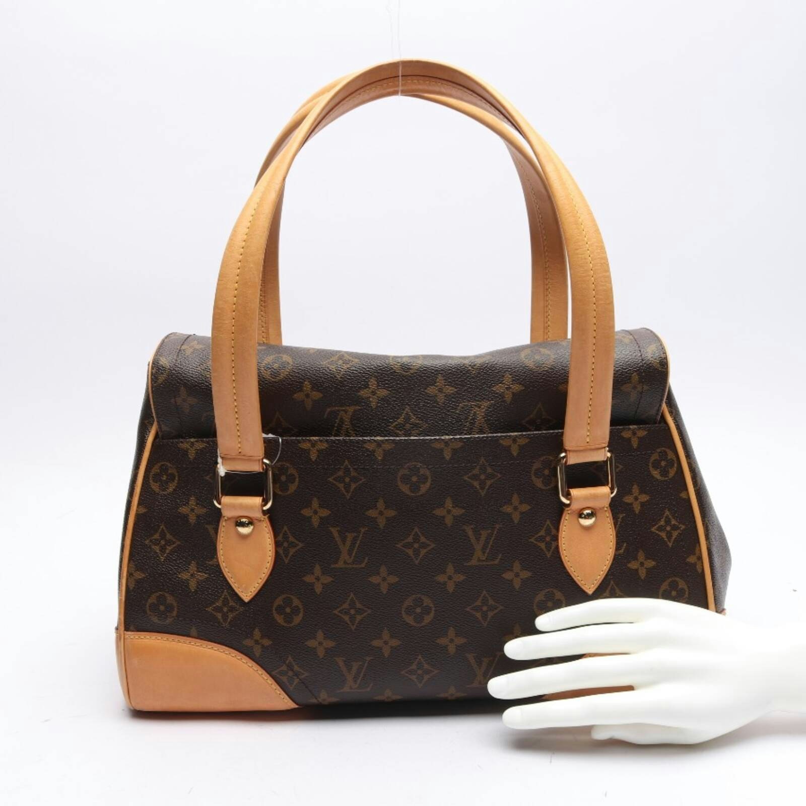 Image 2 of Beverly GM Handbag Brown in color Brown | Vite EnVogue