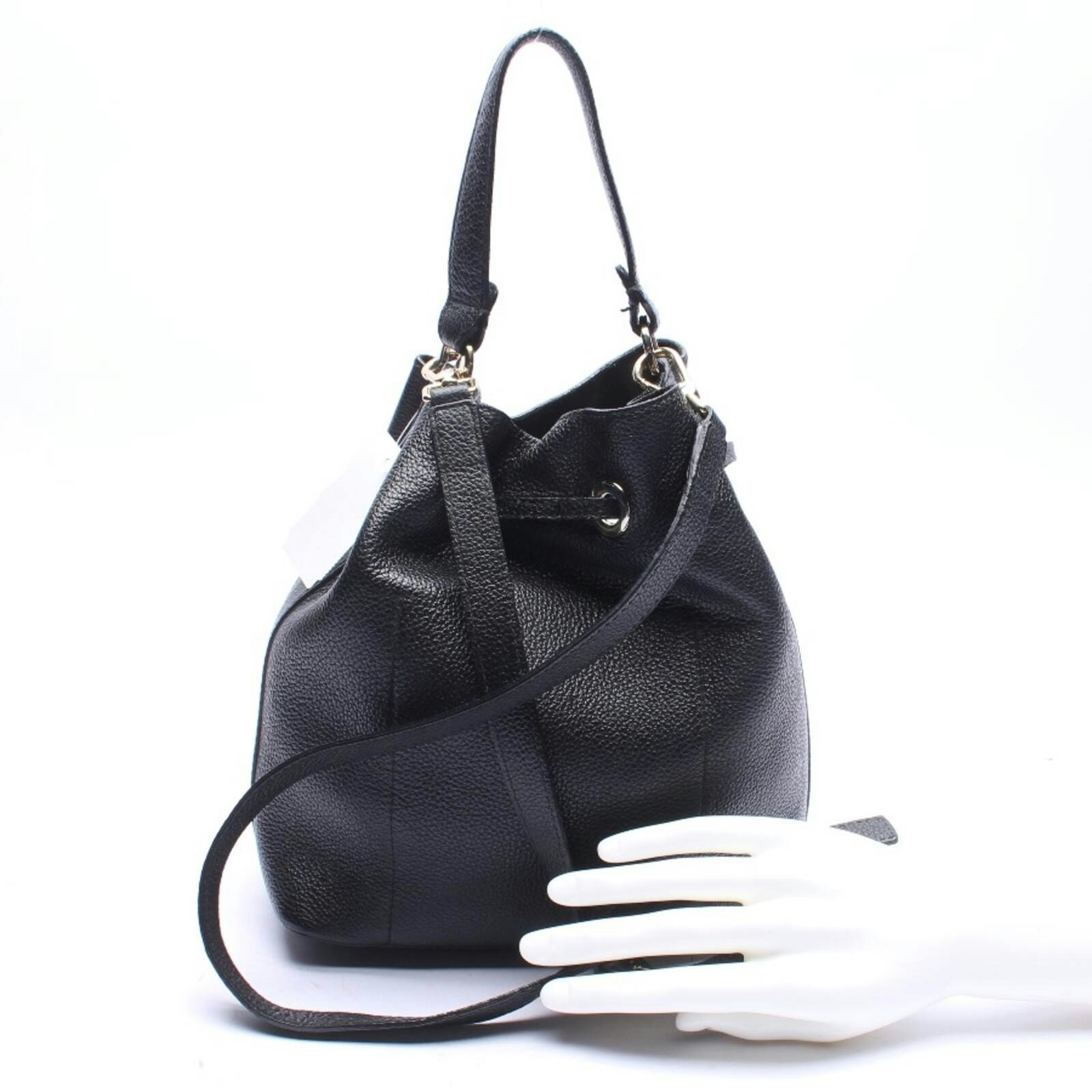 Image 2 of Handbag Black in color Black | Vite EnVogue