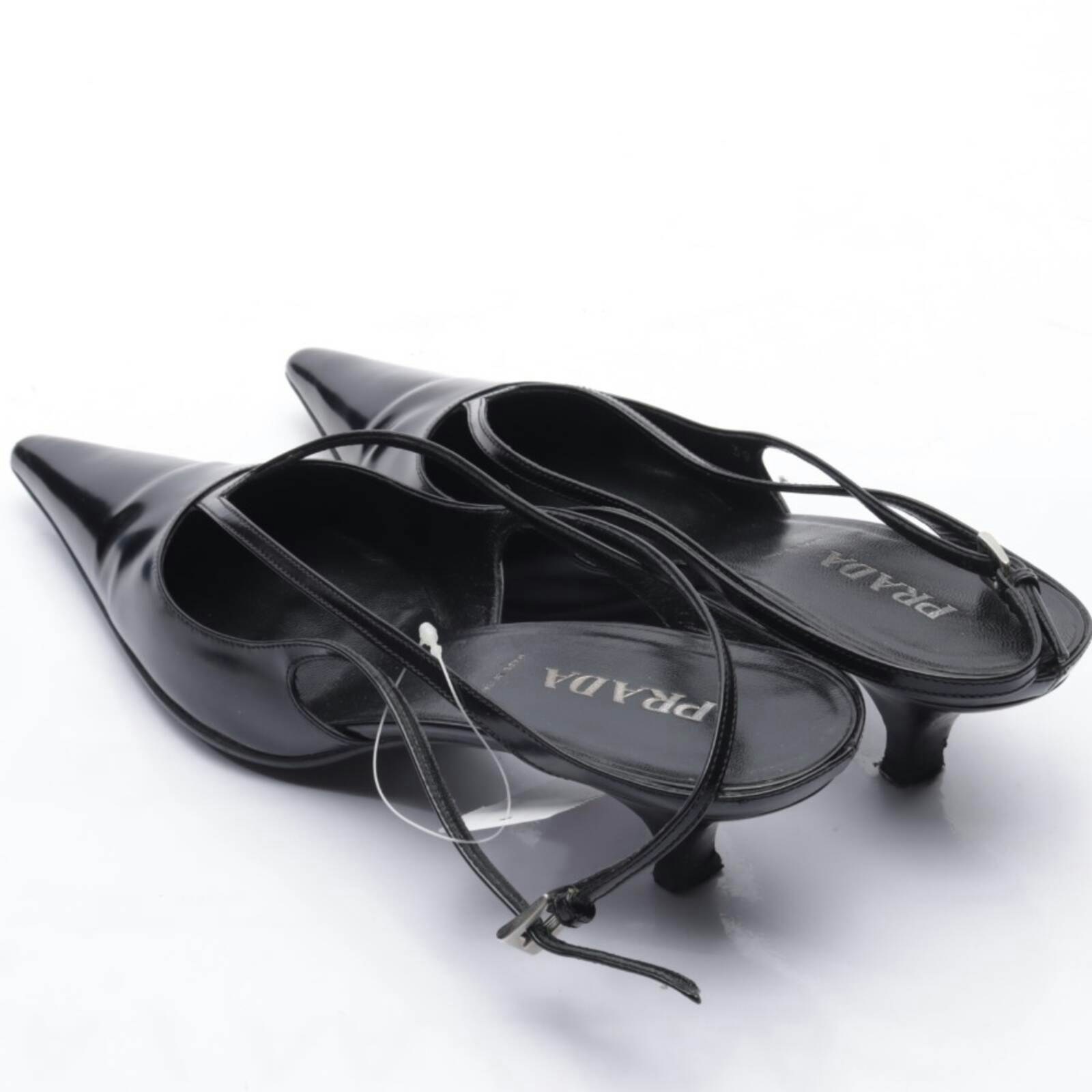 Image 2 of Slingbacks EUR 39 Black in color Black | Vite EnVogue