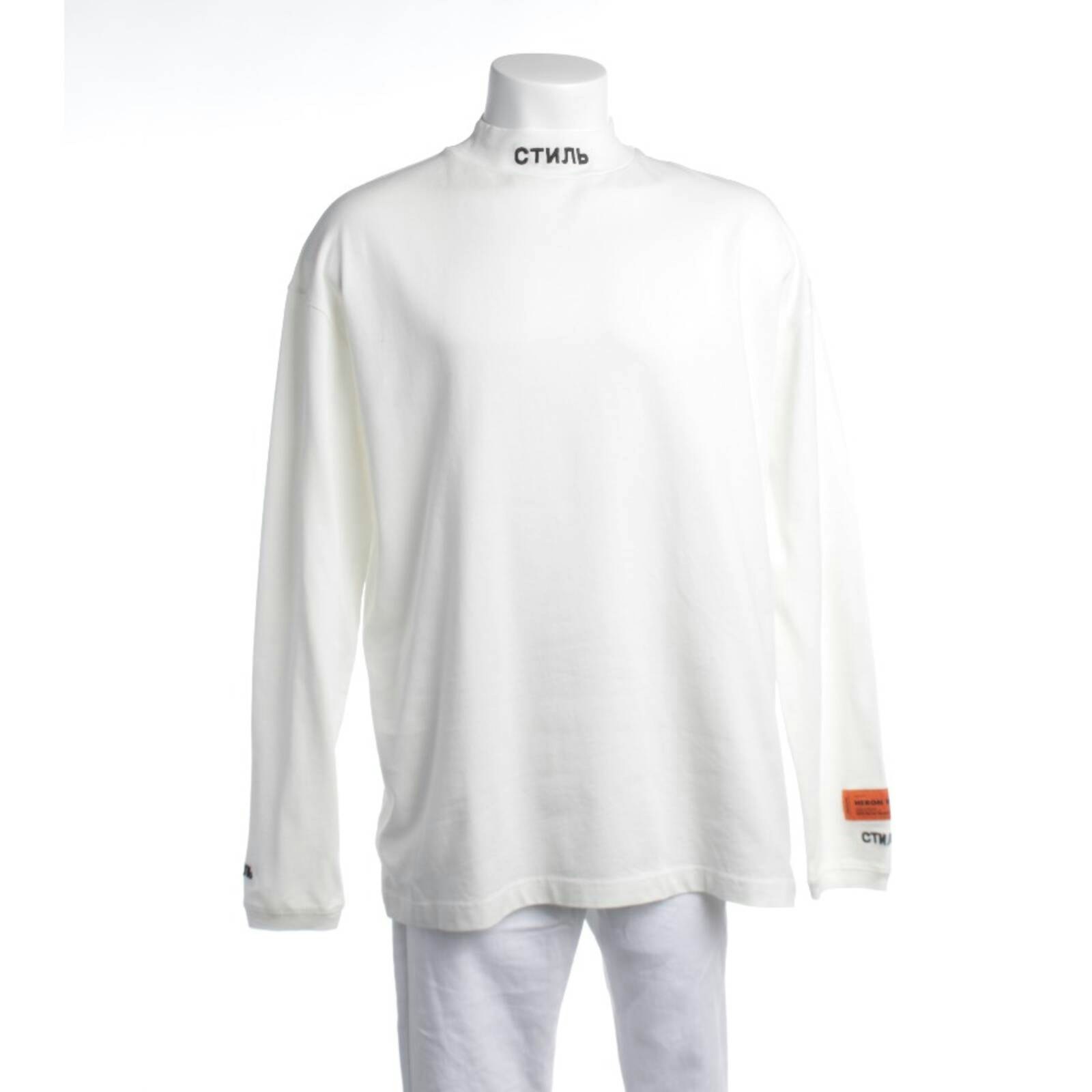 Image 1 of Long Sleeve Shirt M White in color White | Vite EnVogue