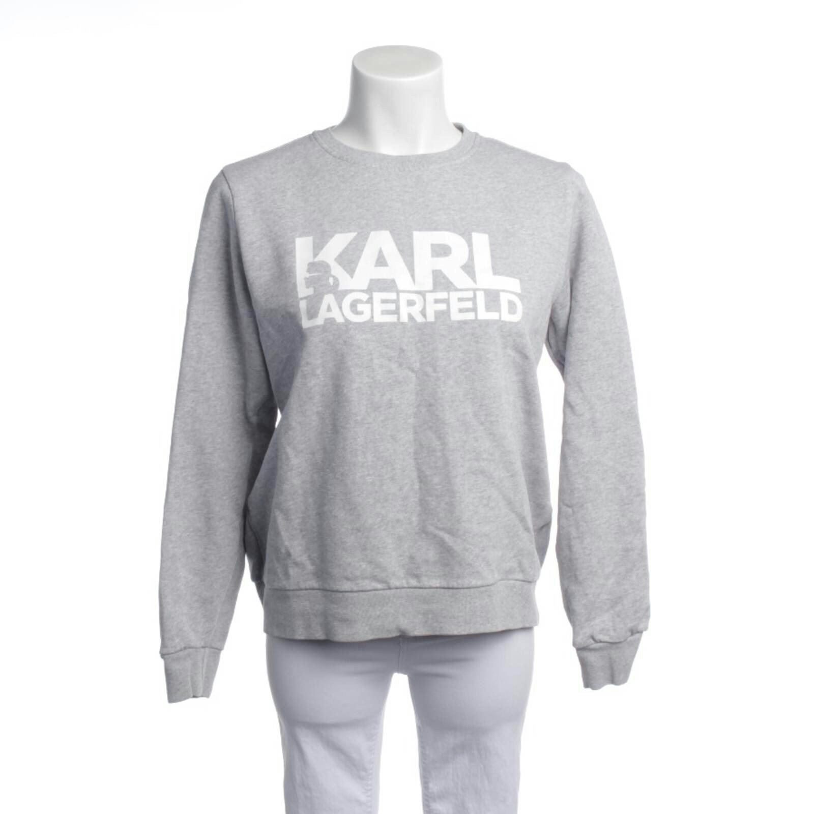 Bild 1 von Sweatshirt M Hellgrau in Farbe Grau | Vite EnVogue