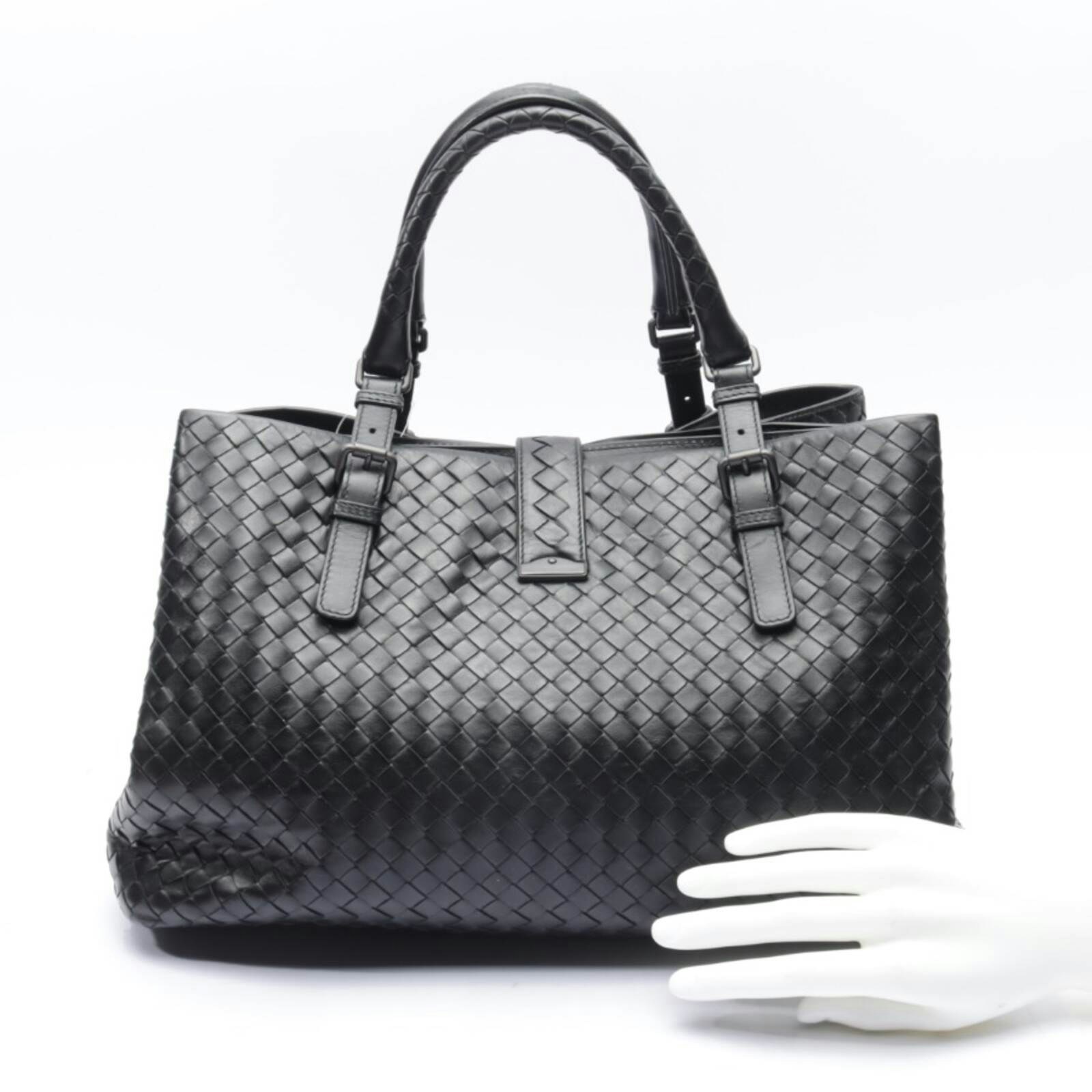 Image 2 of Roma Handbag Black in color Black | Vite EnVogue