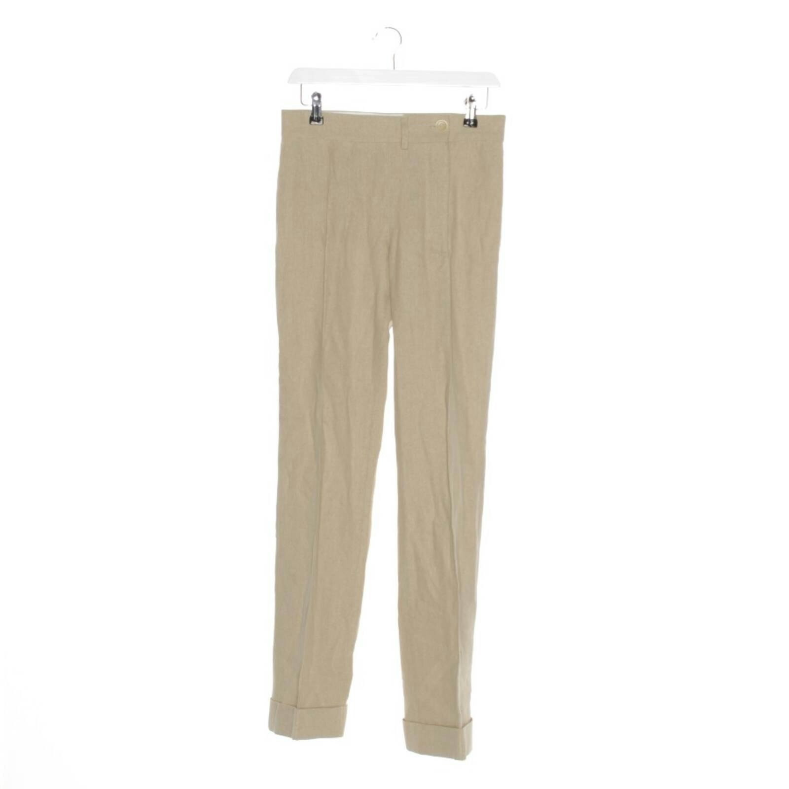 Image 1 of Pants 32 Beige in color White | Vite EnVogue