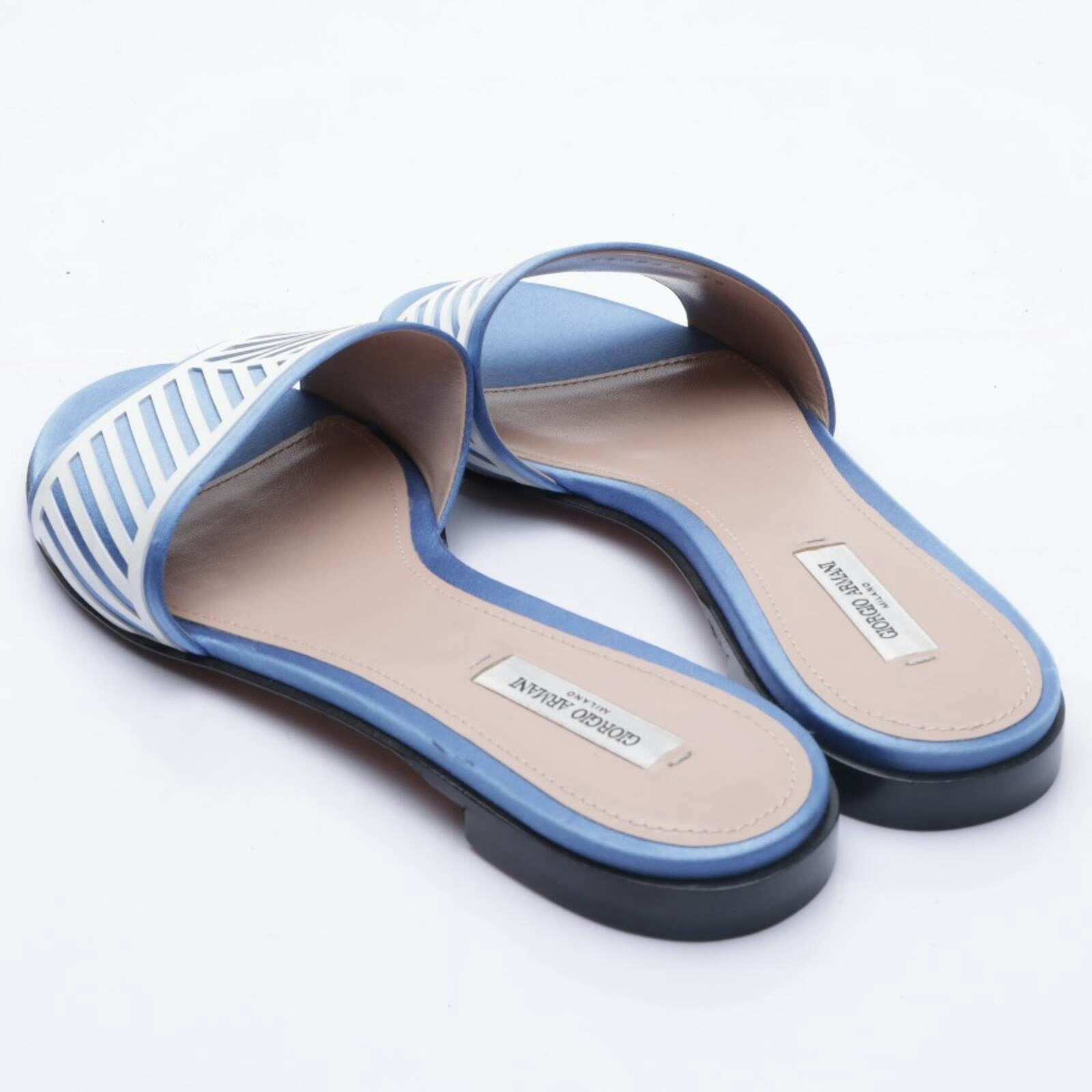 Image 2 of Sandals EUR 39 Blue in color Blue | Vite EnVogue