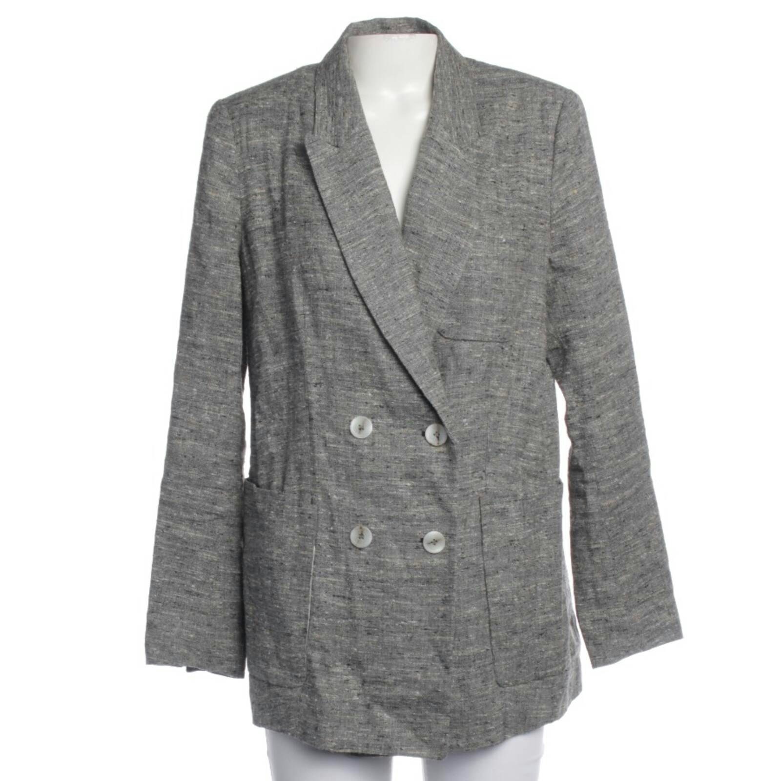 Image 1 of Blazer 38 Gray in color Gray | Vite EnVogue