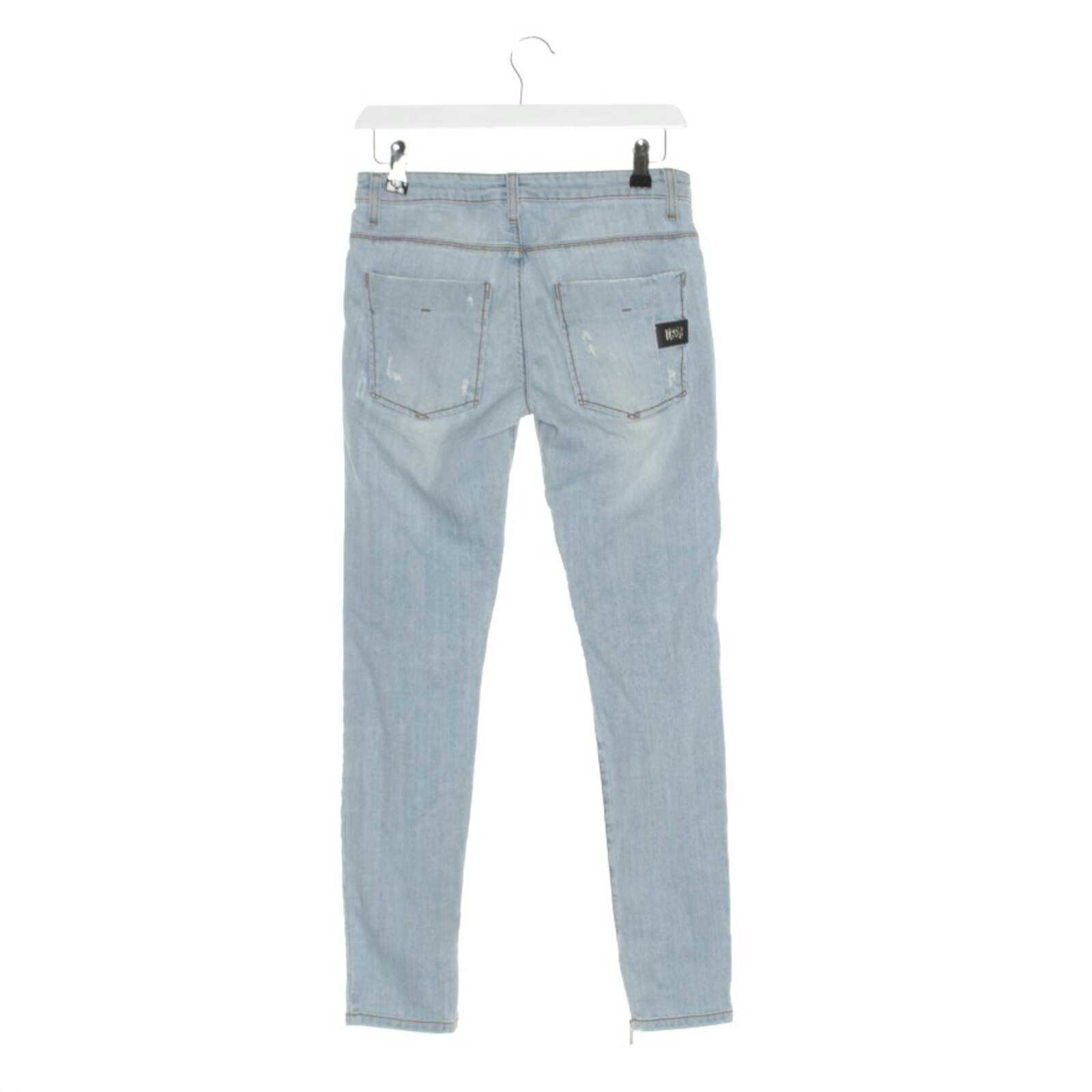 Image 2 of Slim Fit Jeans W27 Light Blue in color Blue | Vite EnVogue