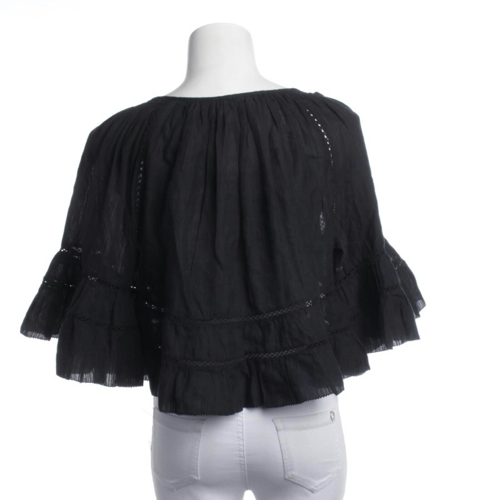 Image 2 of Blouse 32 Black in color Black | Vite EnVogue