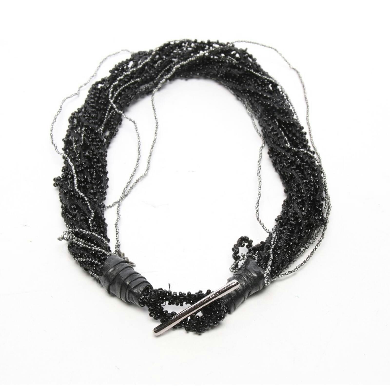 Image 1 of Necklace Black in color Black | Vite EnVogue