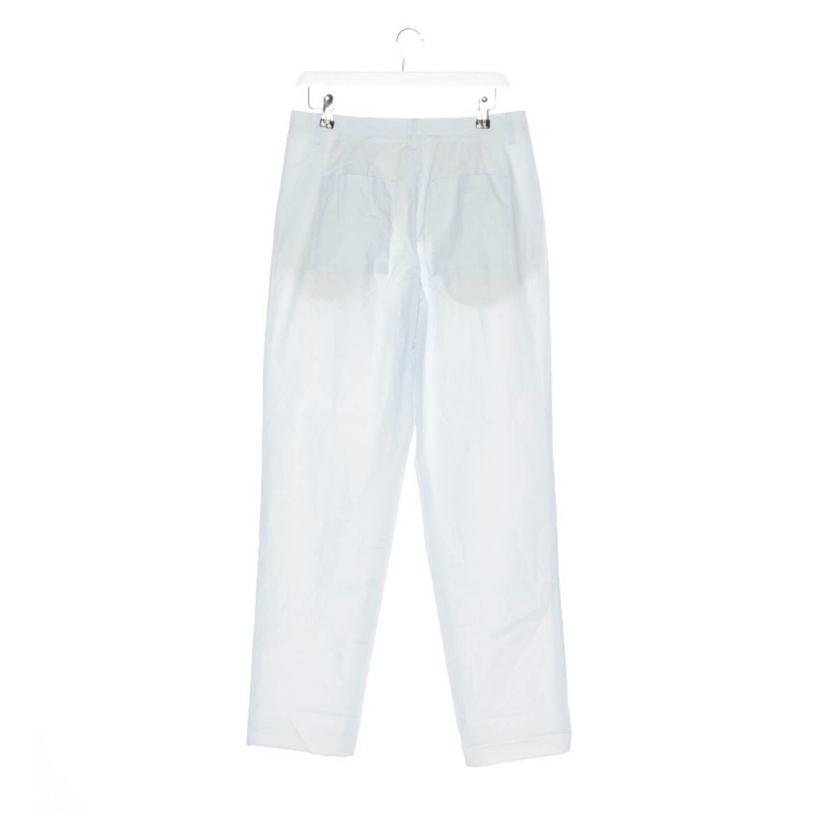 Image 2 of Pants 38 Light Blue in color Blue | Vite EnVogue