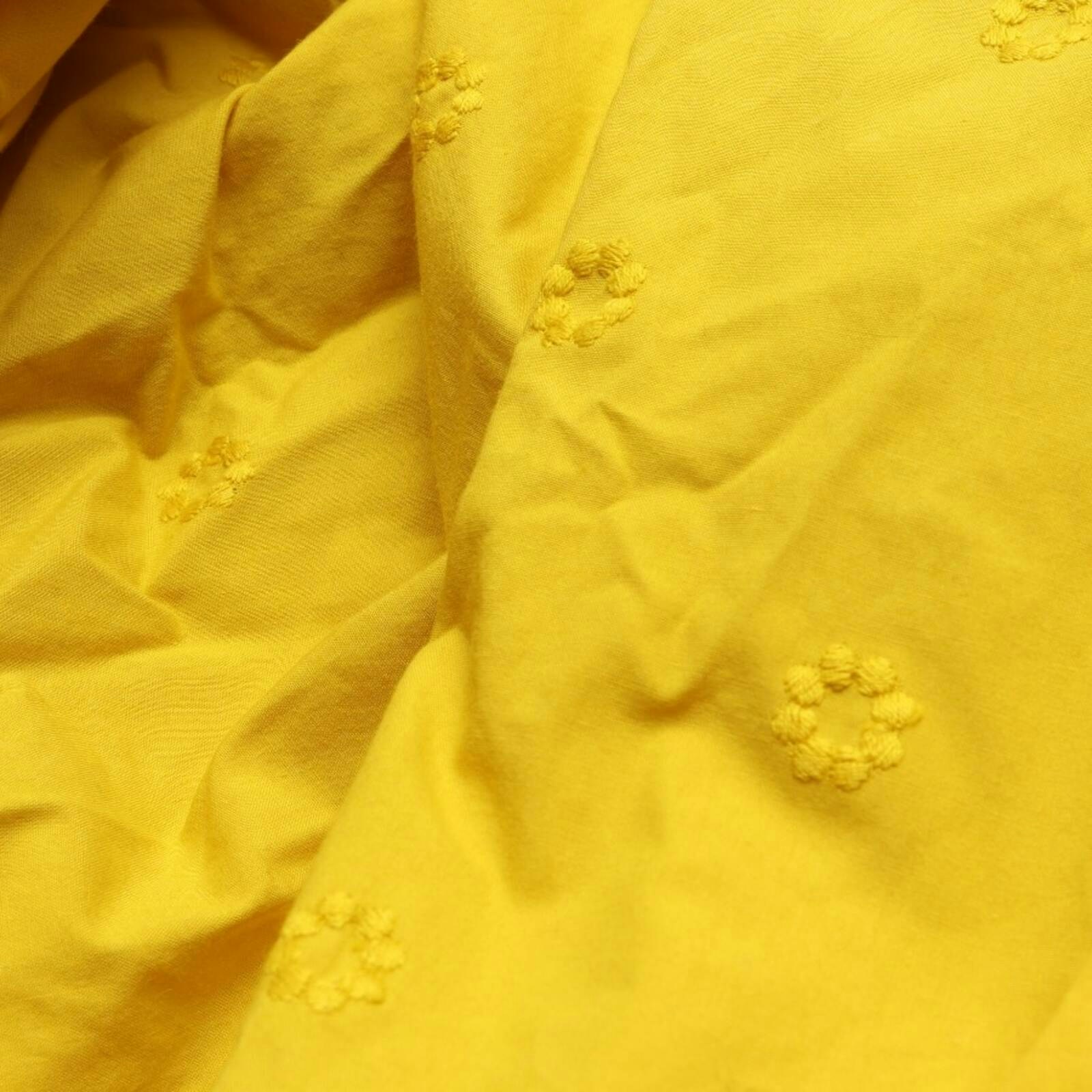 Image 3 of Blouse 40 Mustard Yellow in color Yellow | Vite EnVogue