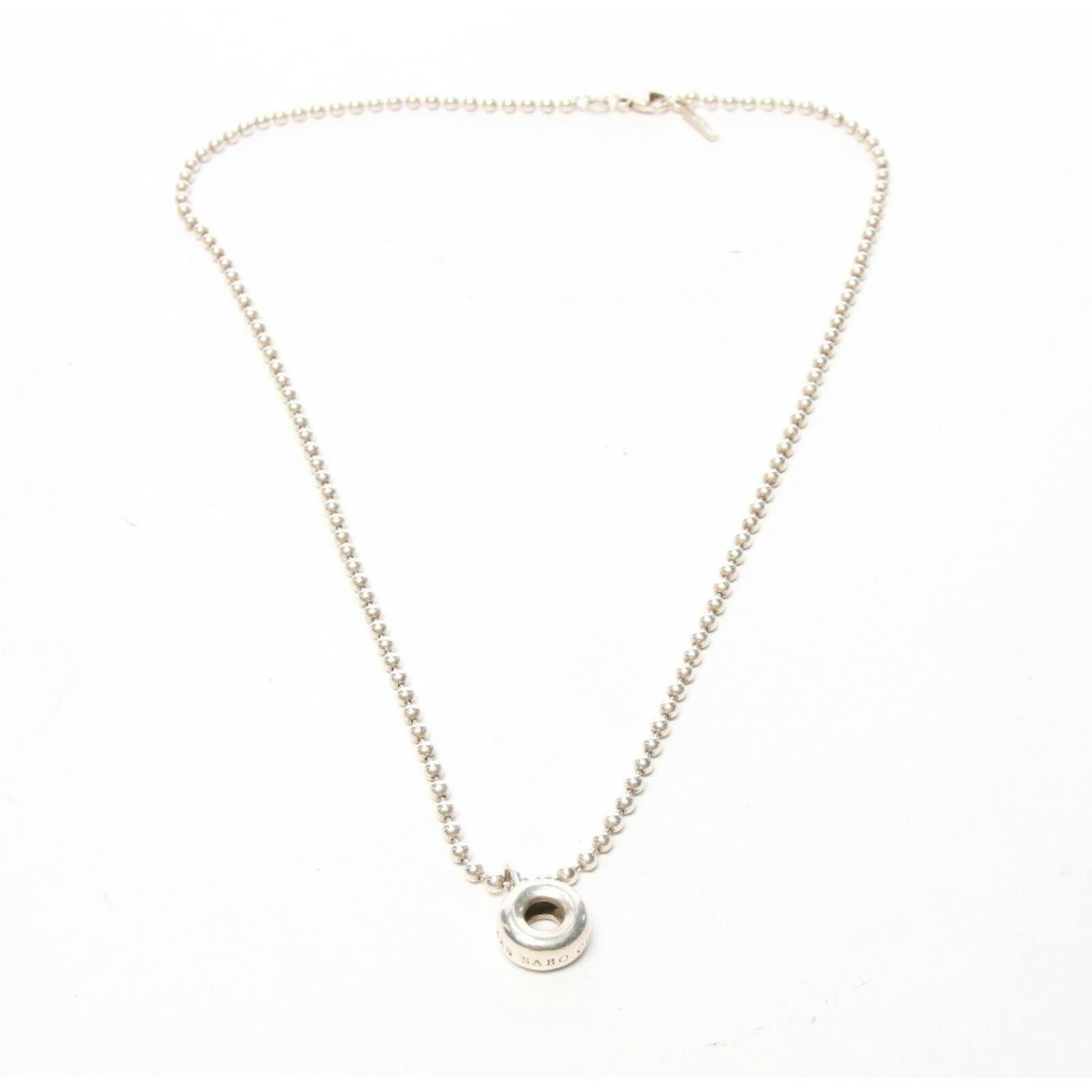 Image 1 of Necklace Silver in color Metallic | Vite EnVogue