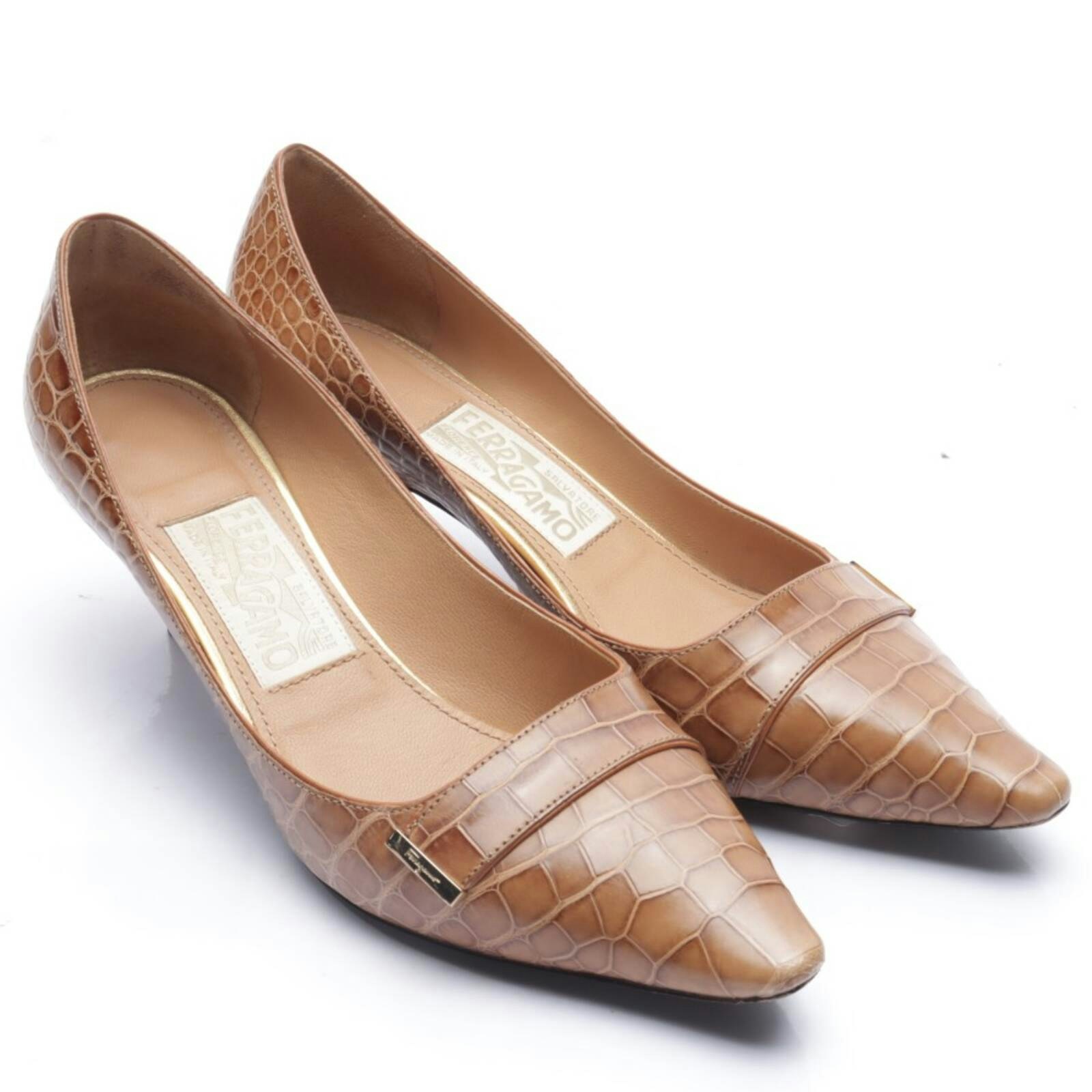 Image 1 of Pumps EUR 36.5 Brown in color Brown | Vite EnVogue