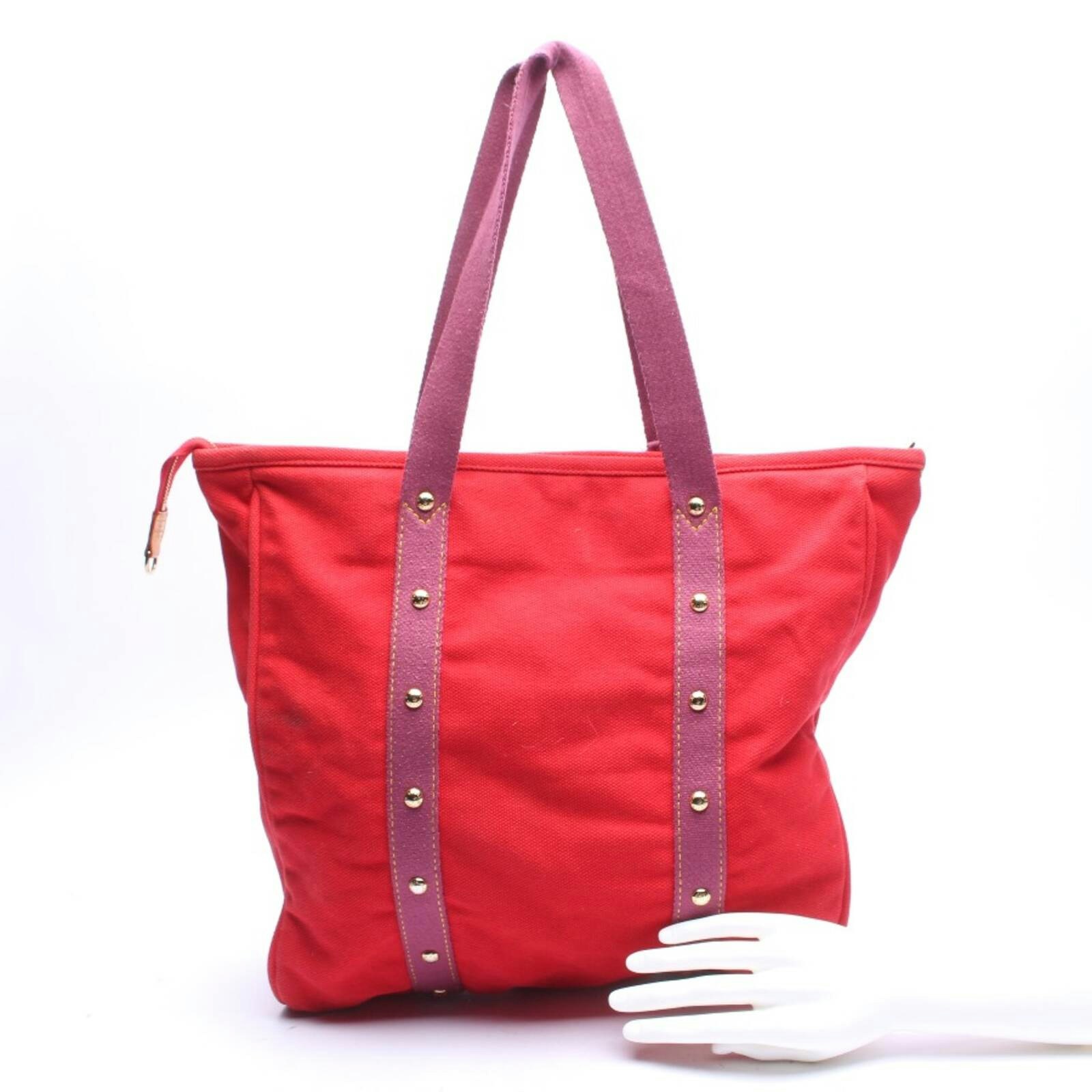 Image 2 of Antigua Cabas GM Shopper Bag Red in color Red | Vite EnVogue