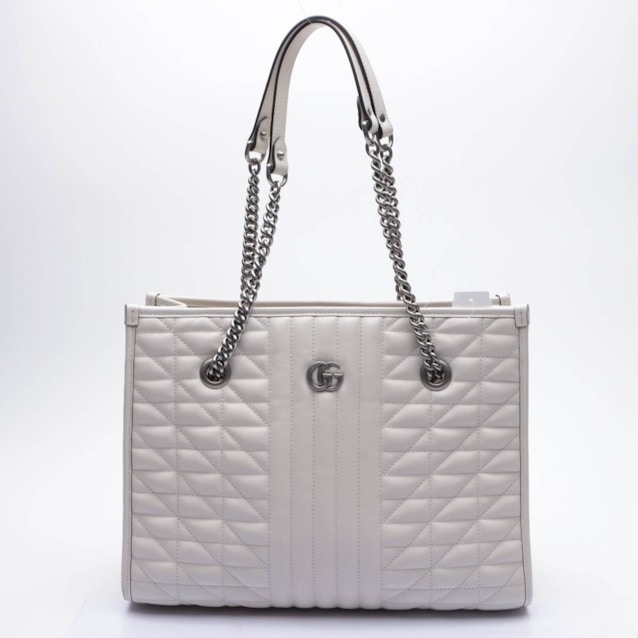 Image 1 of GG Marmont 2.0 Shopper Bag Beige | Vite EnVogue