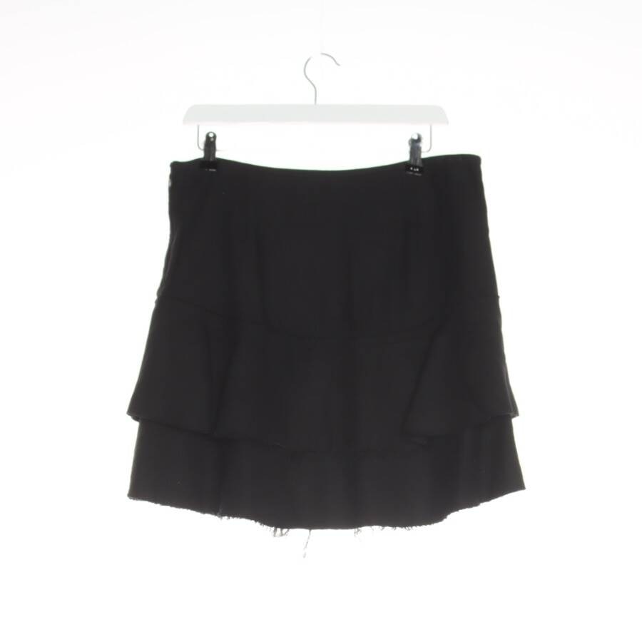 Image 2 of Skirt 40 Black in color Black | Vite EnVogue