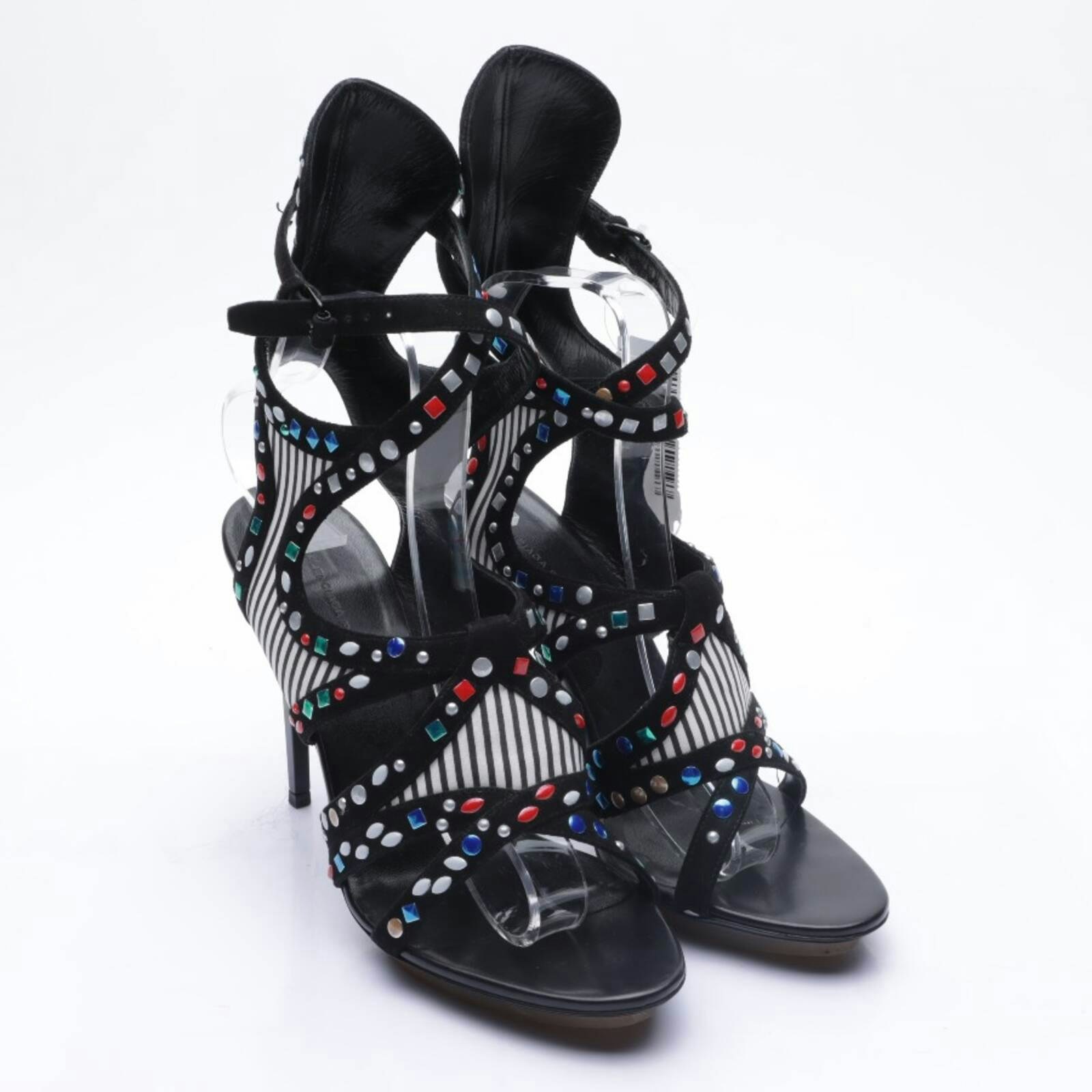 Image 1 of Heeled Sandals EUR 40 Multicolored in color Multicolored | Vite EnVogue