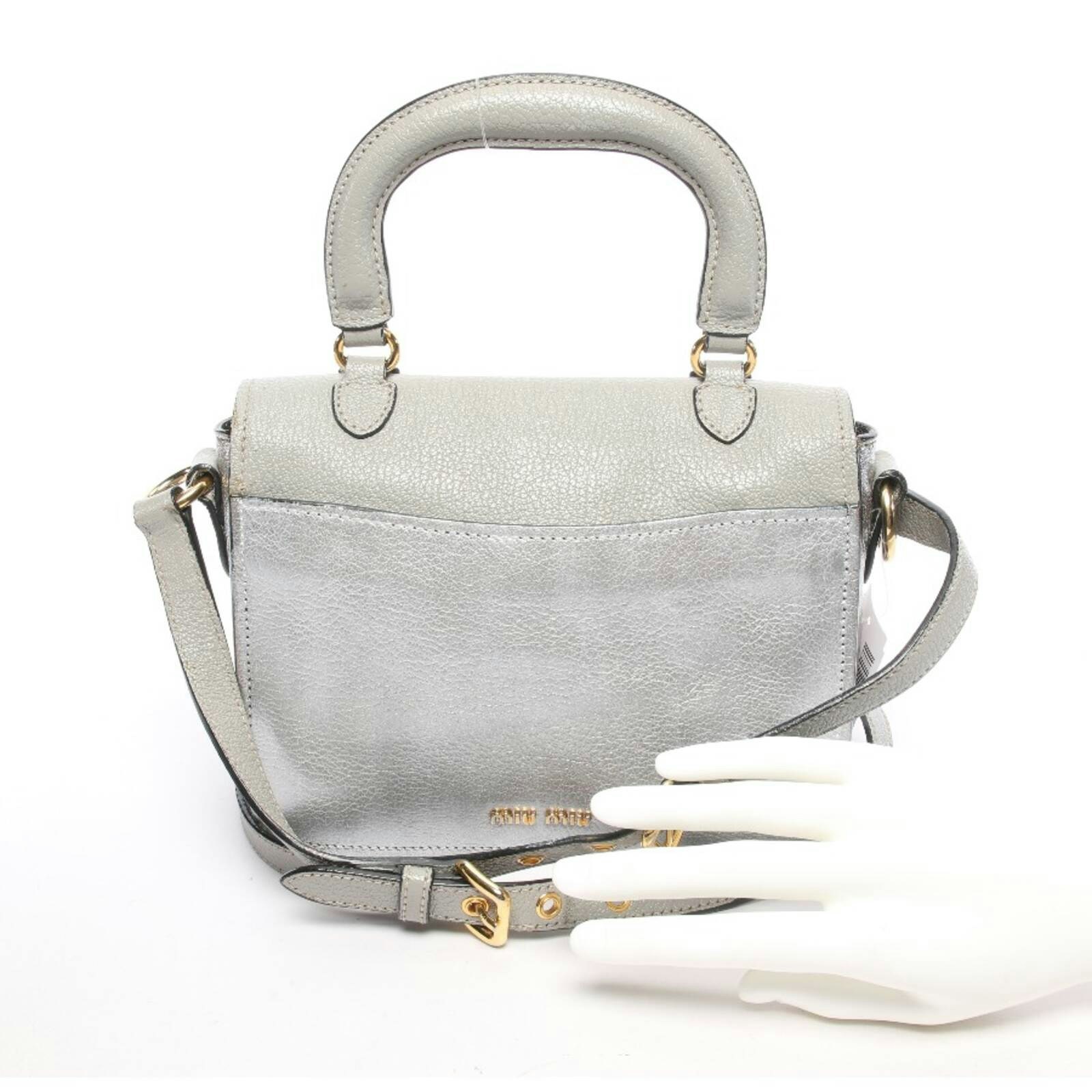 Image 2 of Cross Body Bag Silver in color Metallic | Vite EnVogue