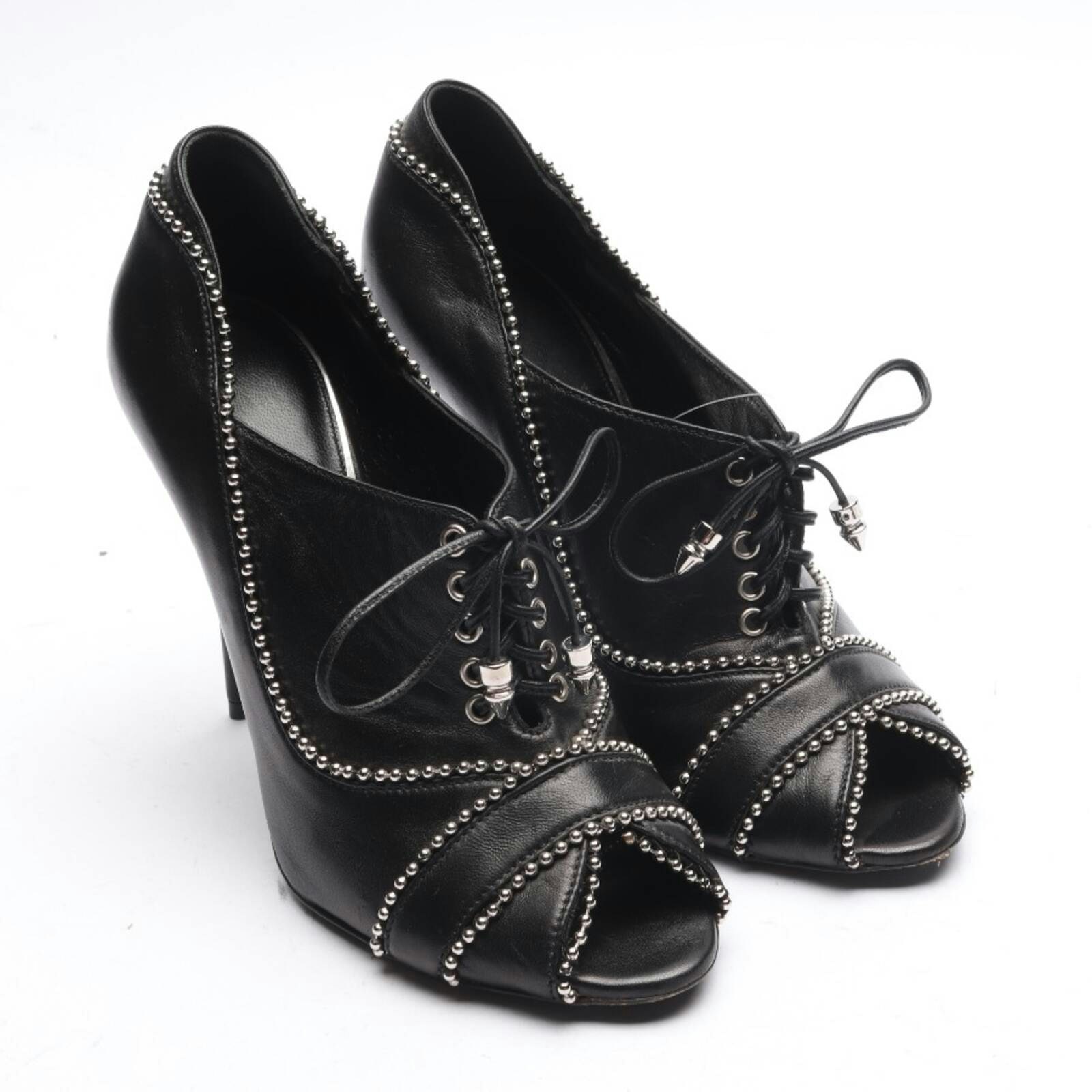 Image 1 of Peep Toes EUR38 Black in color Black | Vite EnVogue