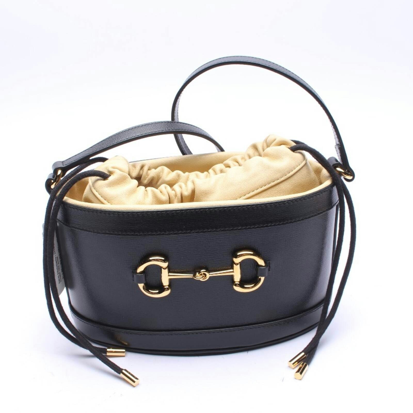 Image 1 of Horsebit 1955 Bucket Bucket Bag Black in color Black | Vite EnVogue