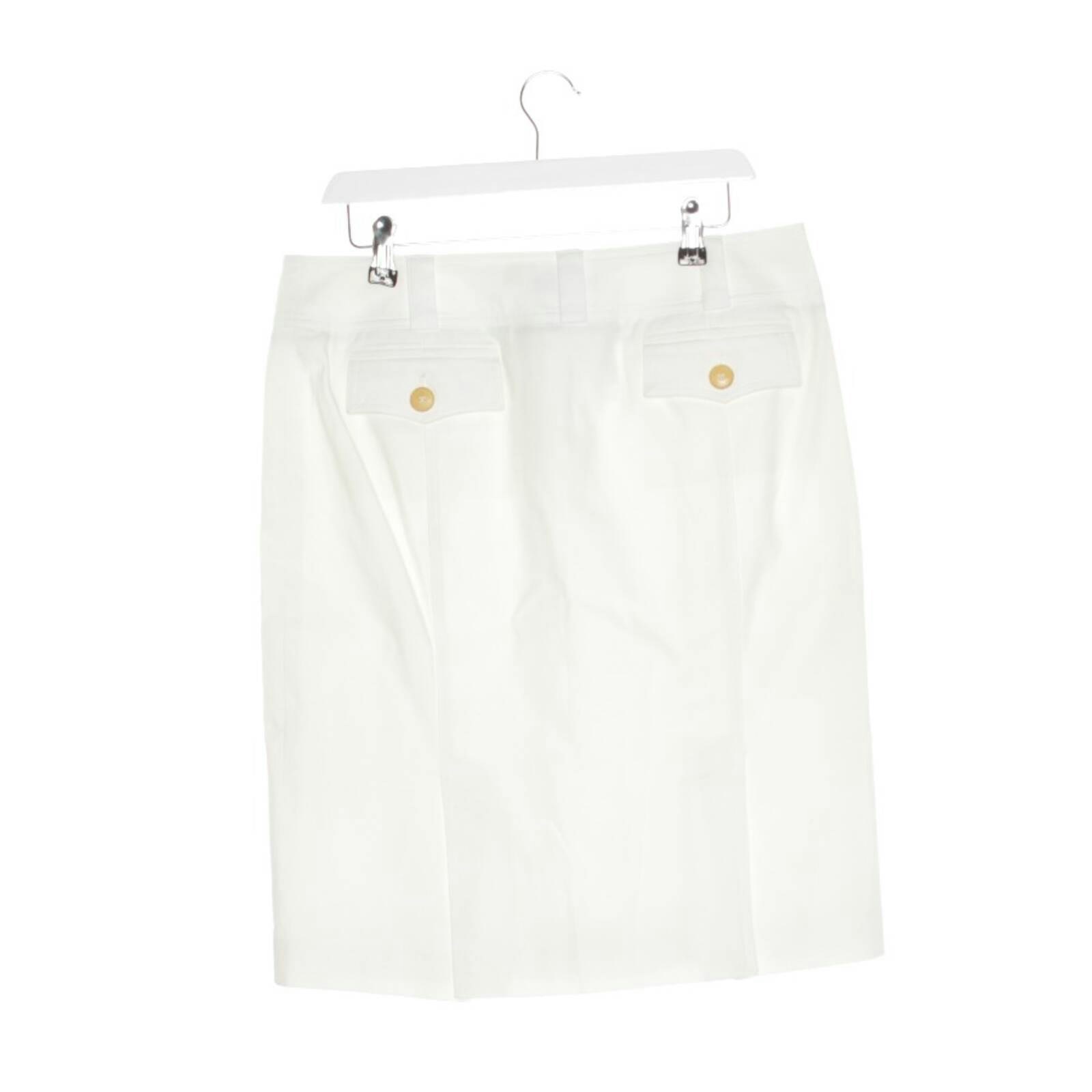 Image 2 of Skirt 36 White in color White | Vite EnVogue