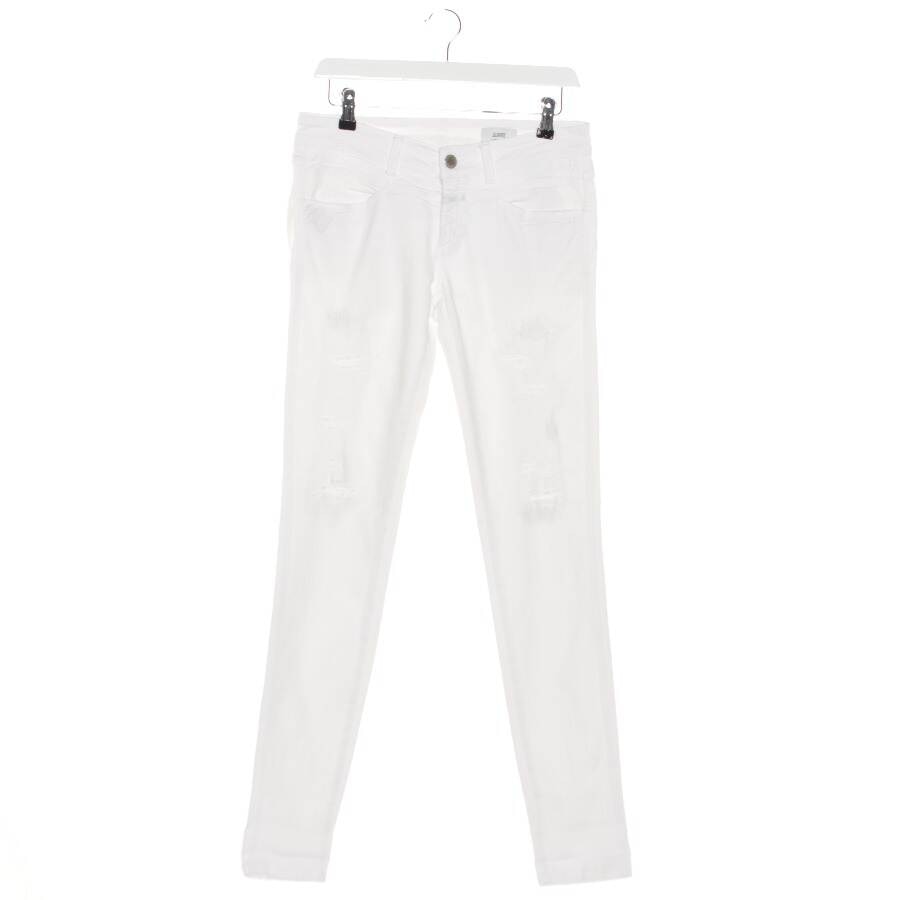 Image 1 of Straight Fit Jeans W28 White in color White | Vite EnVogue