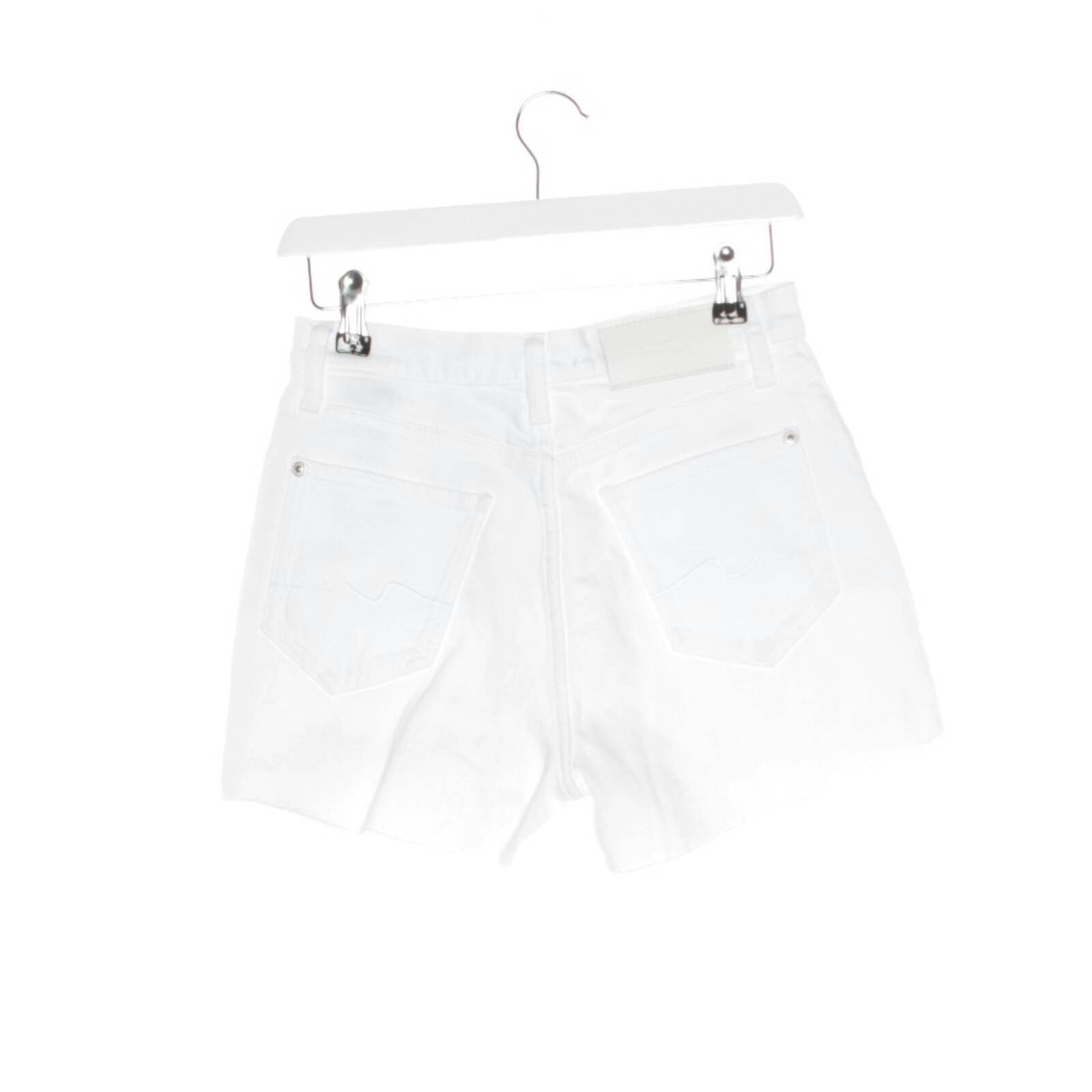 Image 2 of Shorts W26 White in color White | Vite EnVogue