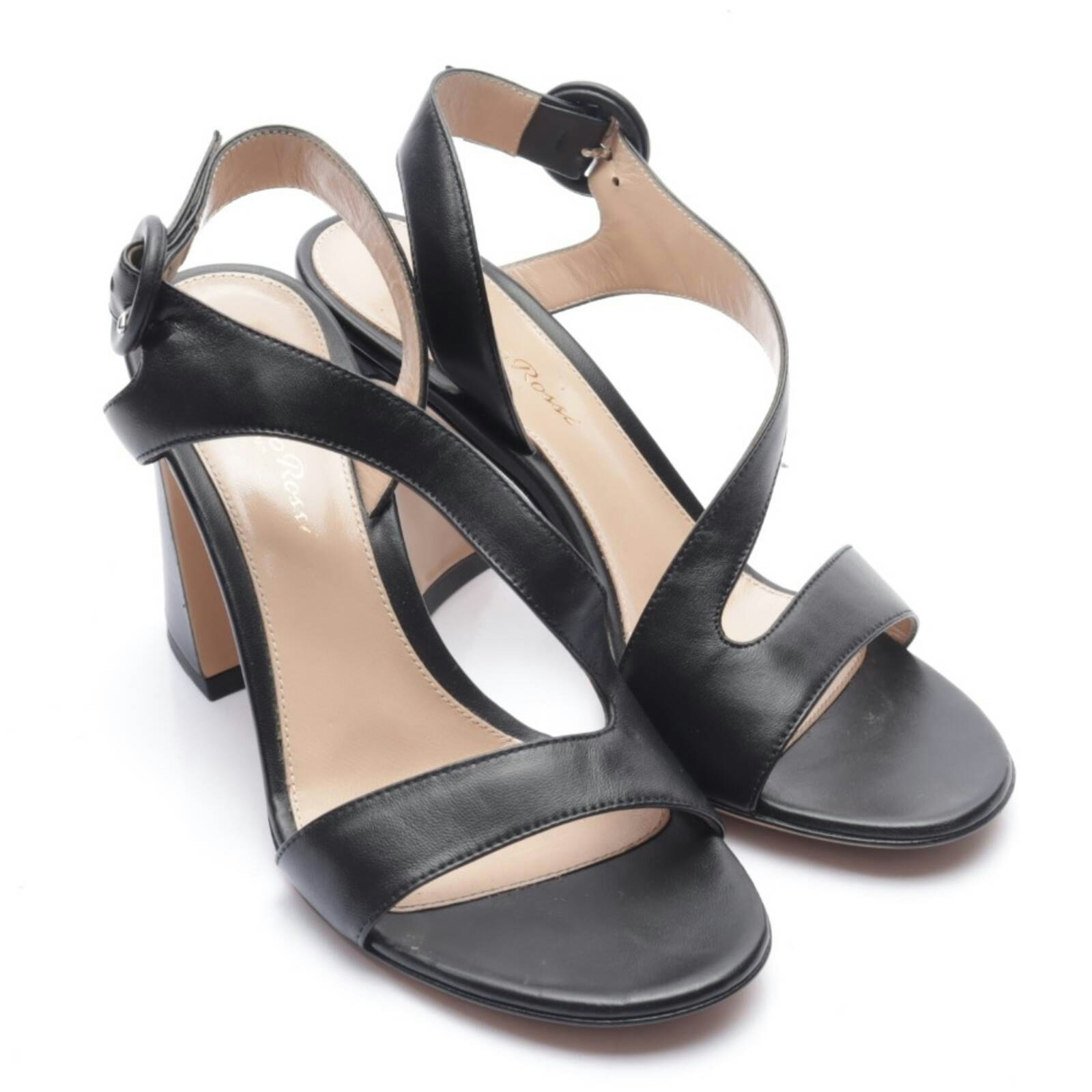 Image 1 of Heeled Sandals EUR 36 Black in color Black | Vite EnVogue