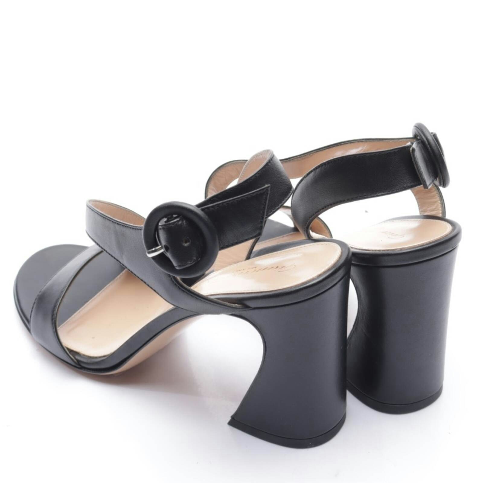 Image 2 of Heeled Sandals EUR 36 Black in color Black | Vite EnVogue