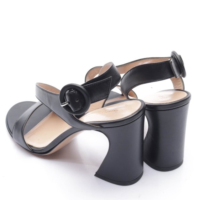 Heeled Sandals EUR 36 Black | Vite EnVogue