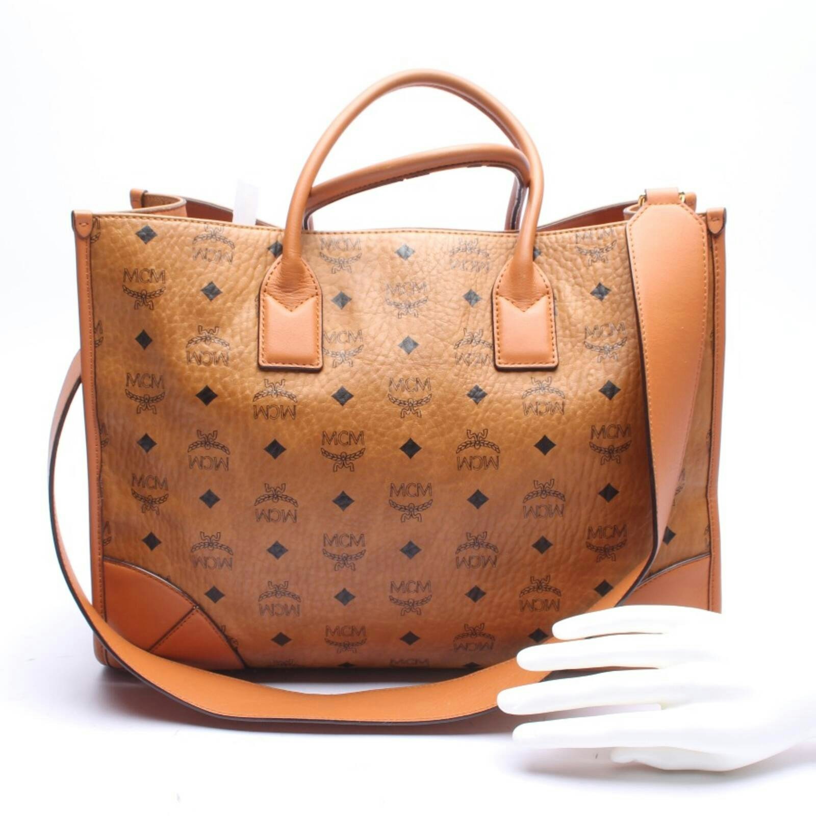 Image 2 of München Large Shopper Bag Light Brown in color Brown | Vite EnVogue