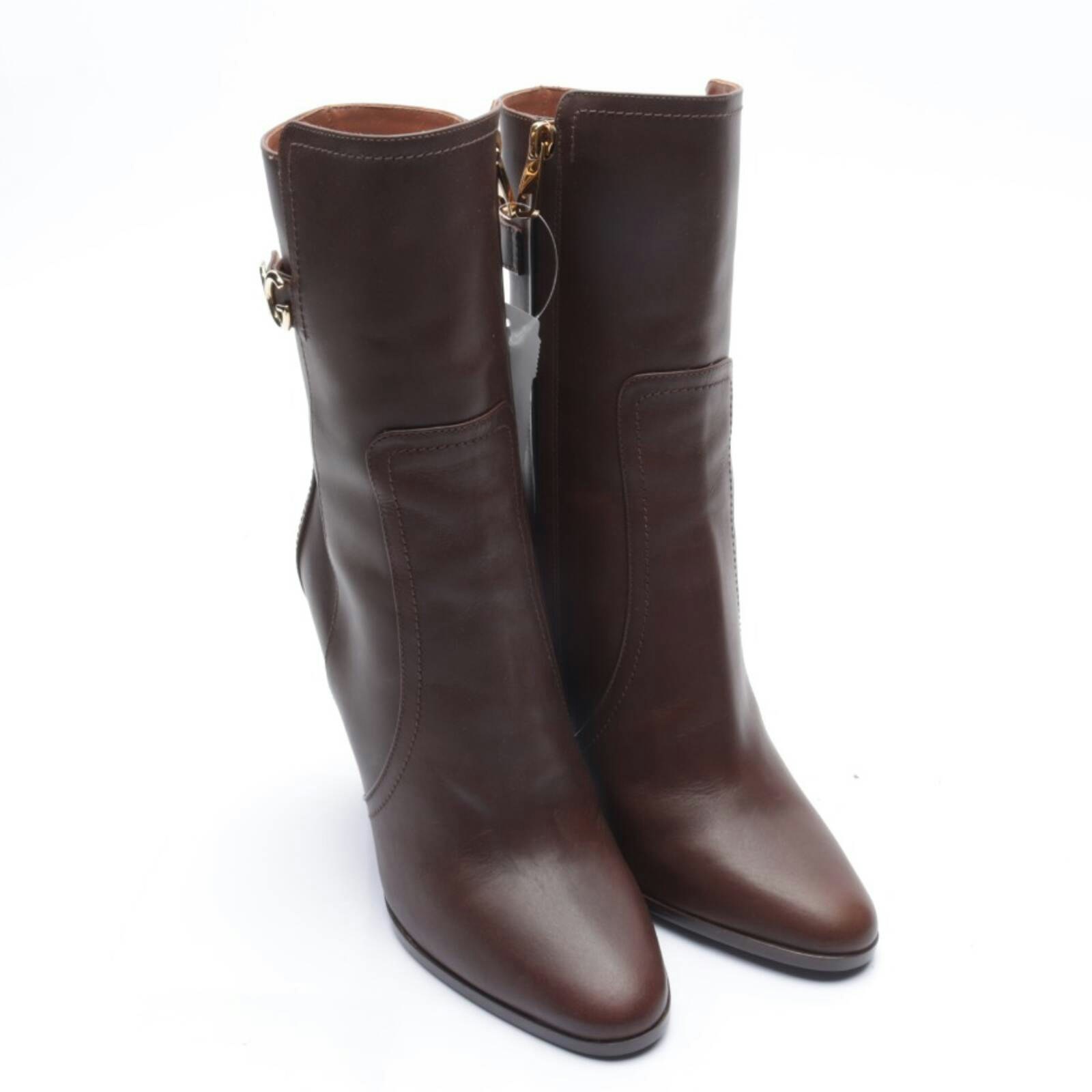 Image 1 of Ankle Boots EUR 40 Brown in color Brown | Vite EnVogue