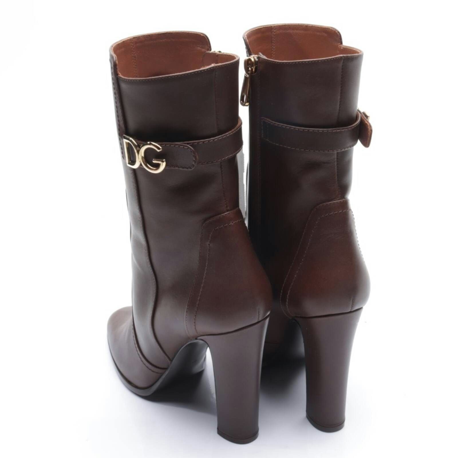 Image 2 of Ankle Boots EUR 40 Brown in color Brown | Vite EnVogue