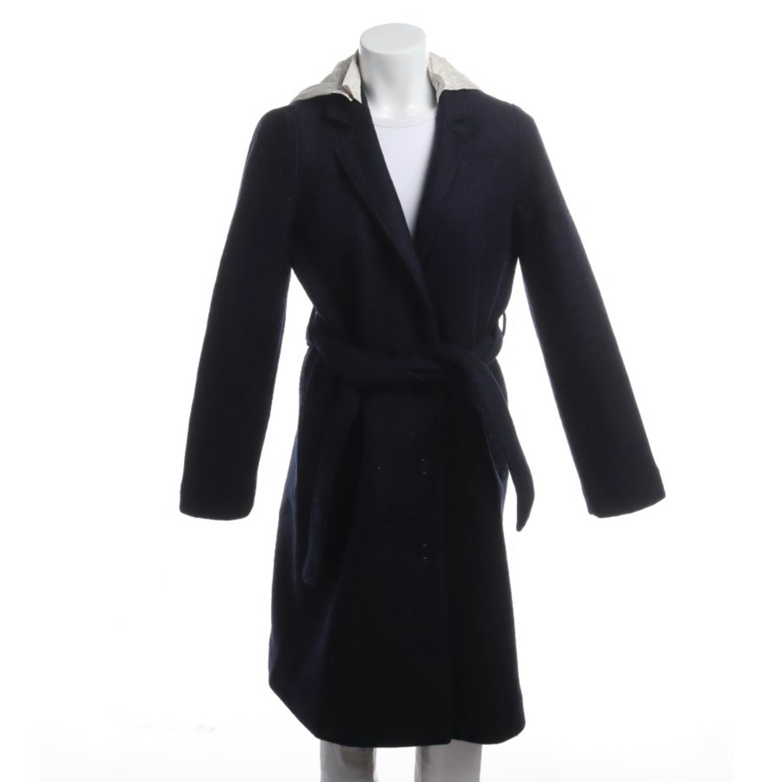 Image 1 of Mid-Season Coat M Navy in color Blue | Vite EnVogue