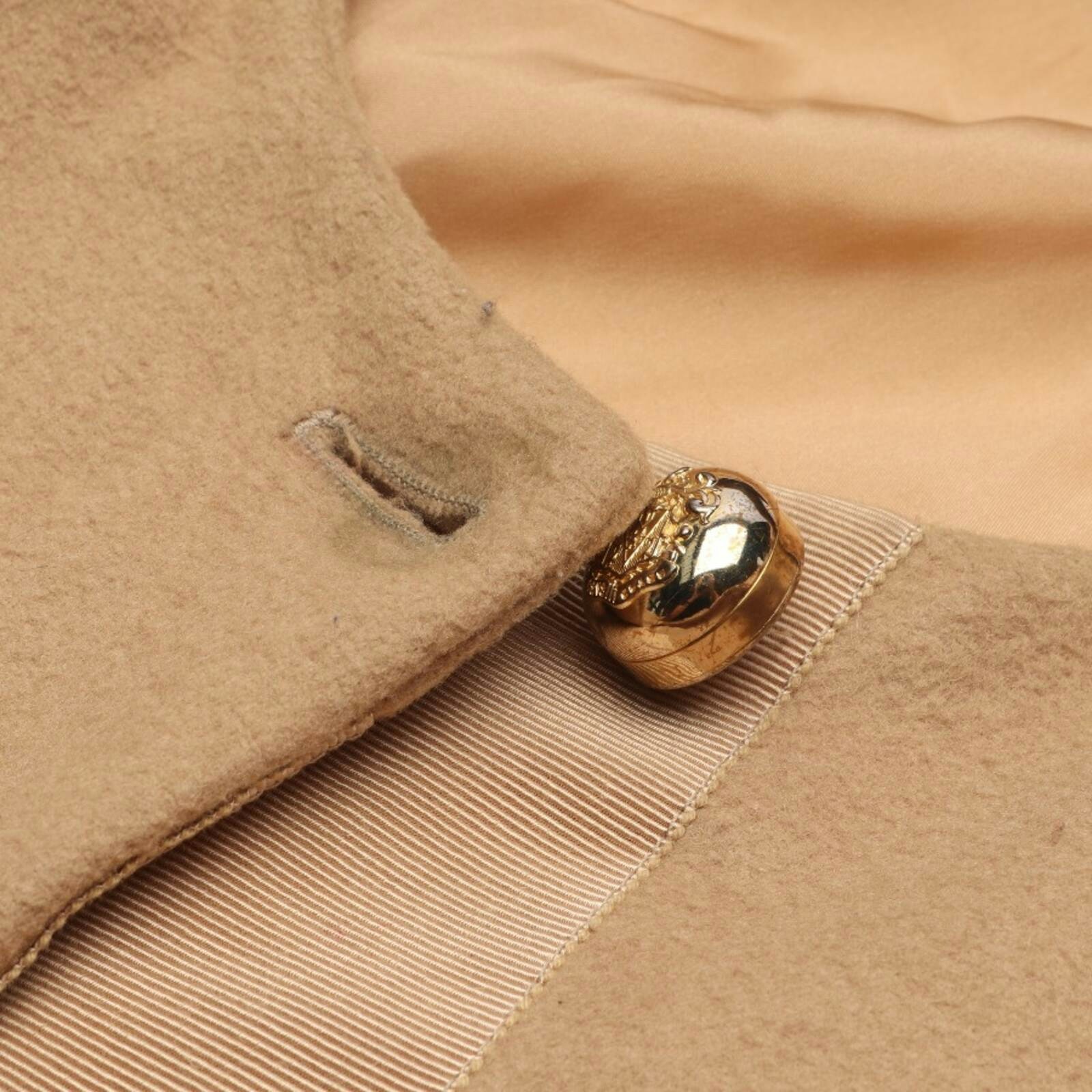 Image 3 of Mid-Season Coat 42 Light Brown in color Brown | Vite EnVogue