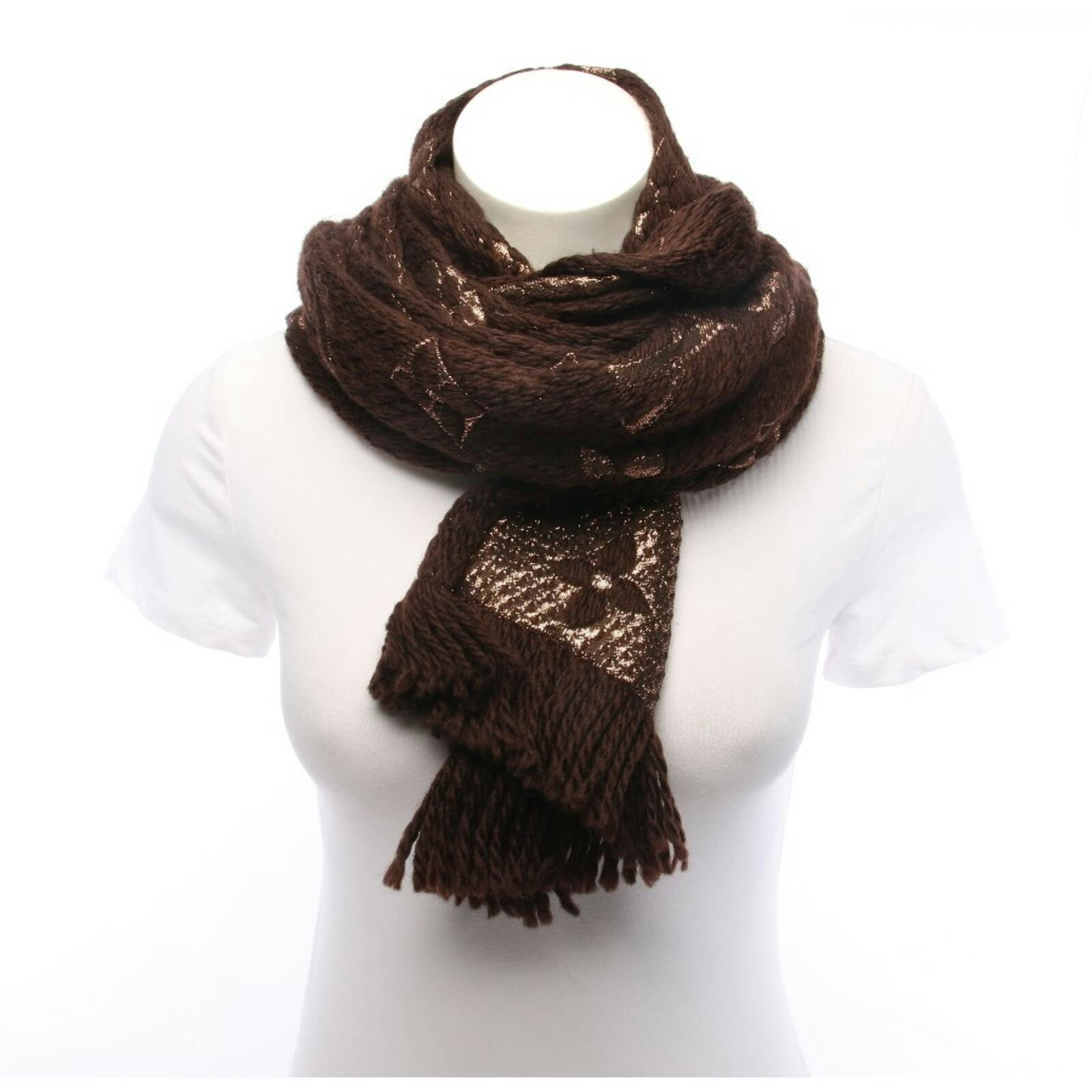 Image 1 of Scarf Brown in color Brown | Vite EnVogue