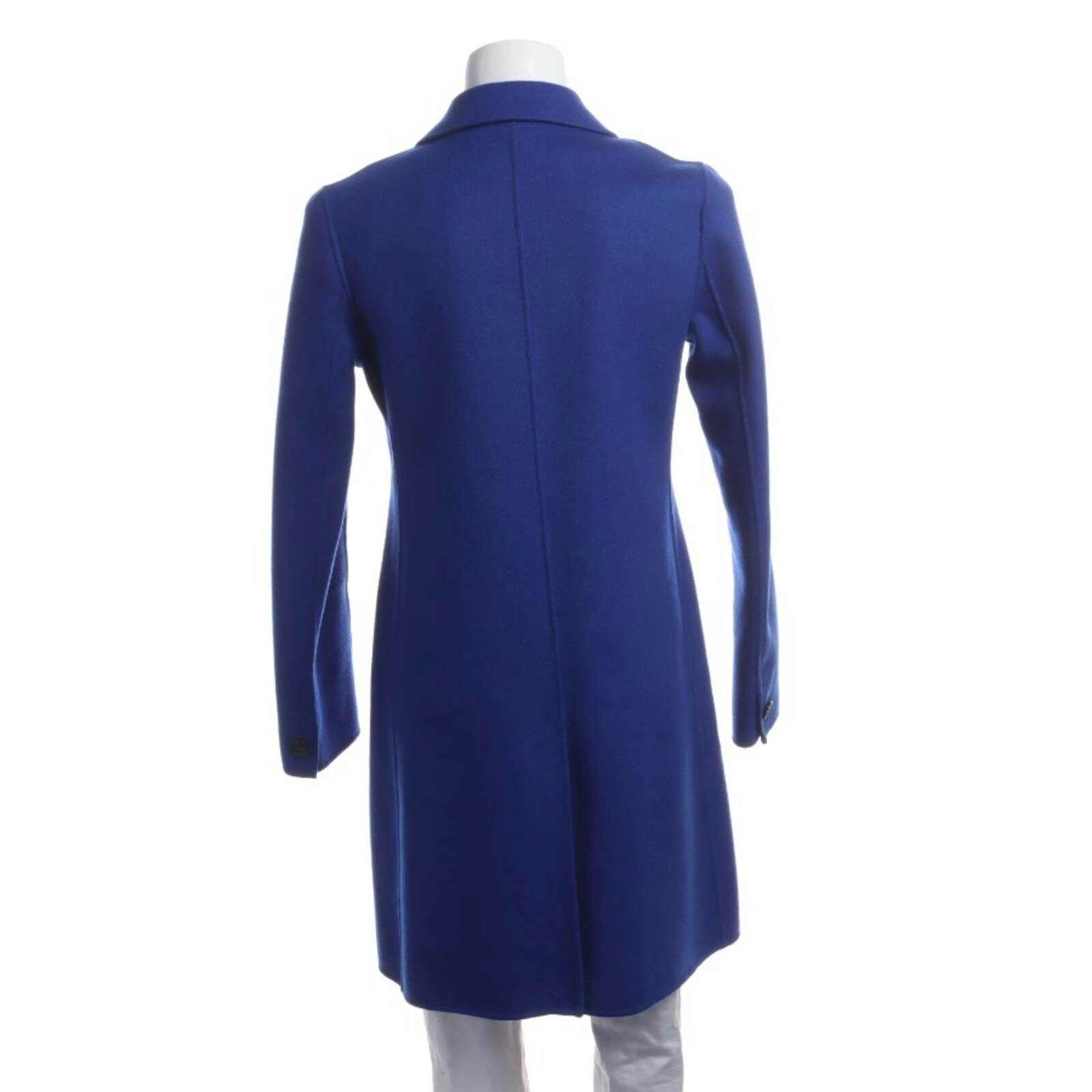 Image 2 of Mid-Season Coat 36 Navy in color Blue | Vite EnVogue