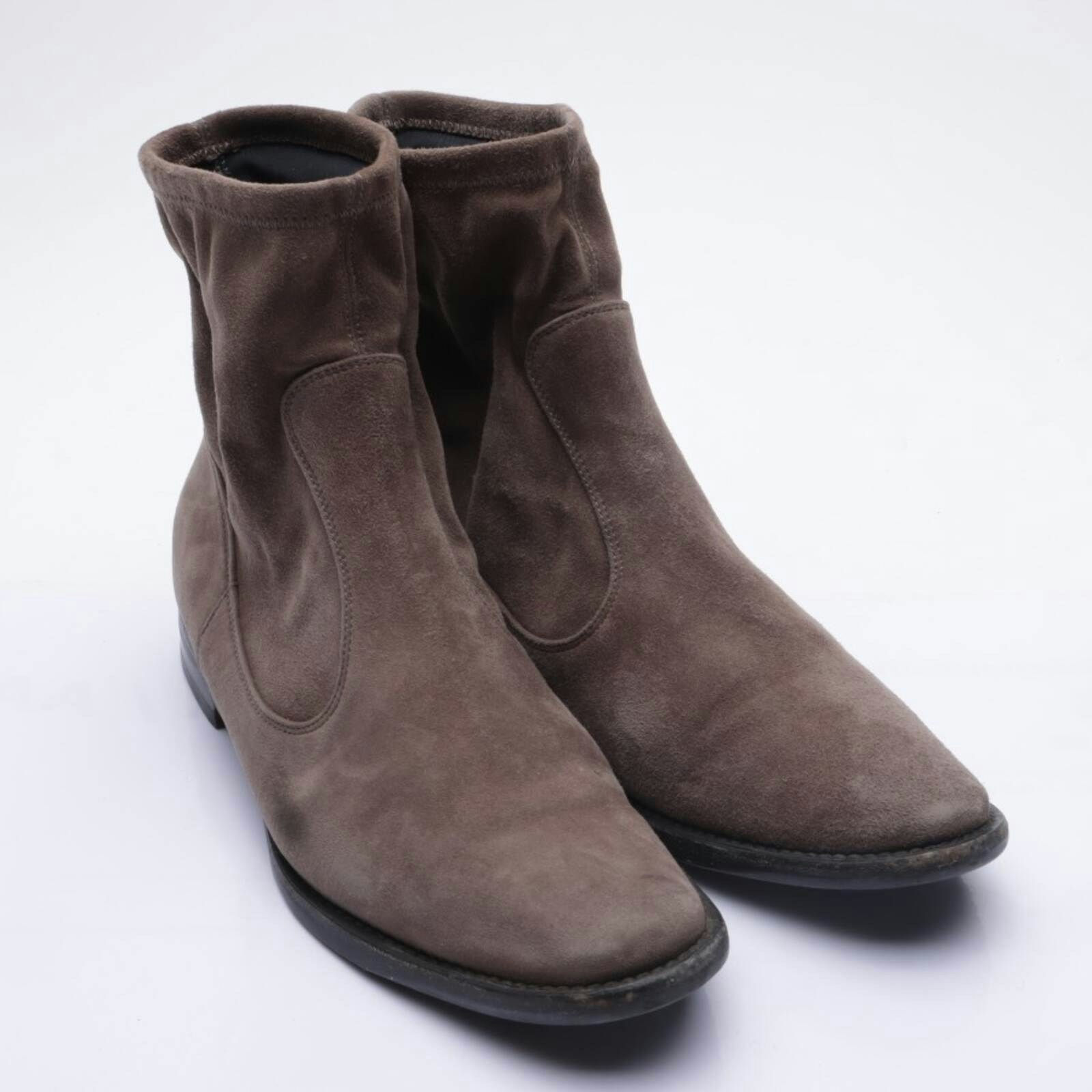 Image 1 of Ankle Boots EUR 38.5 Brown in color Brown | Vite EnVogue